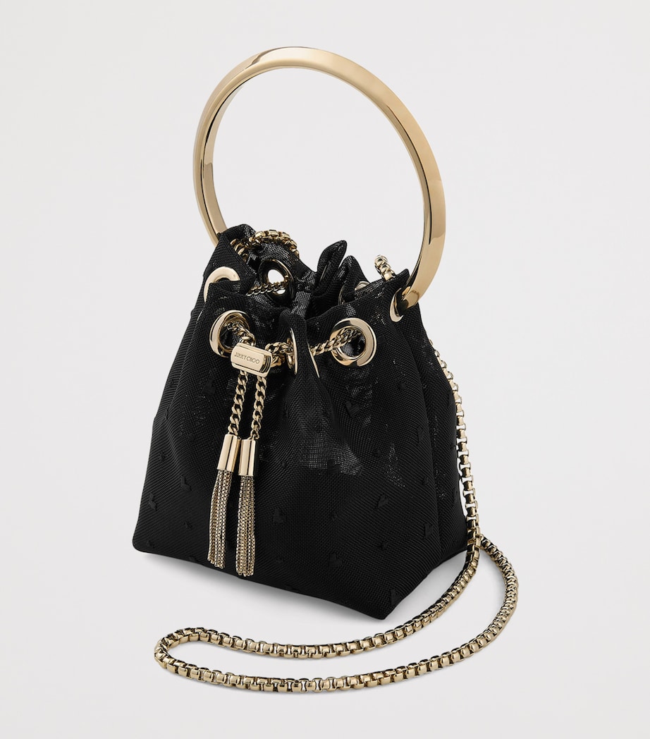 Micro Bon Bon Top-Handle Bag BLACK/LIGHT GOLD Image 5