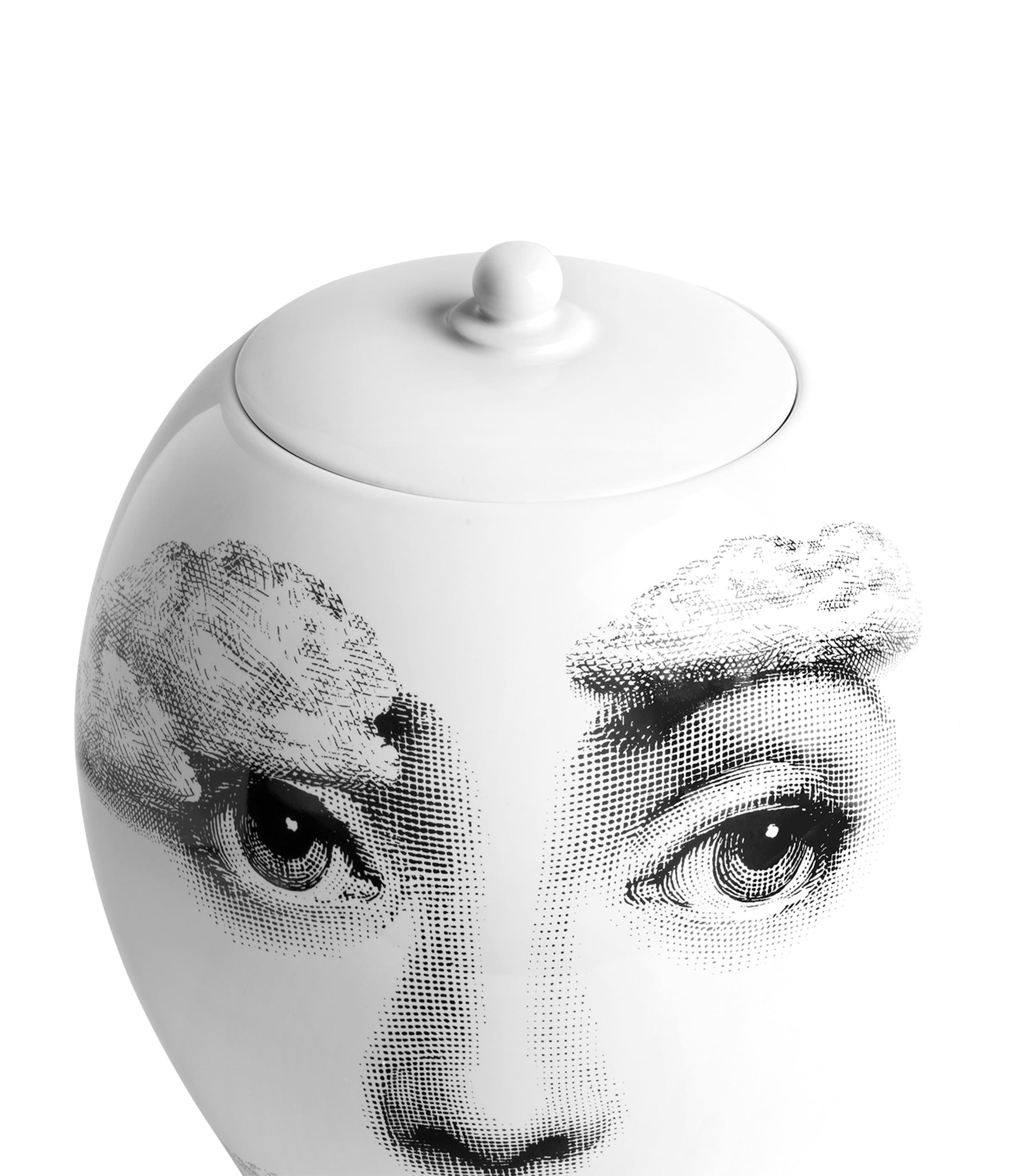 Fornasetti Porcelain Tema e Variazioni Vase (30cm) Image 4