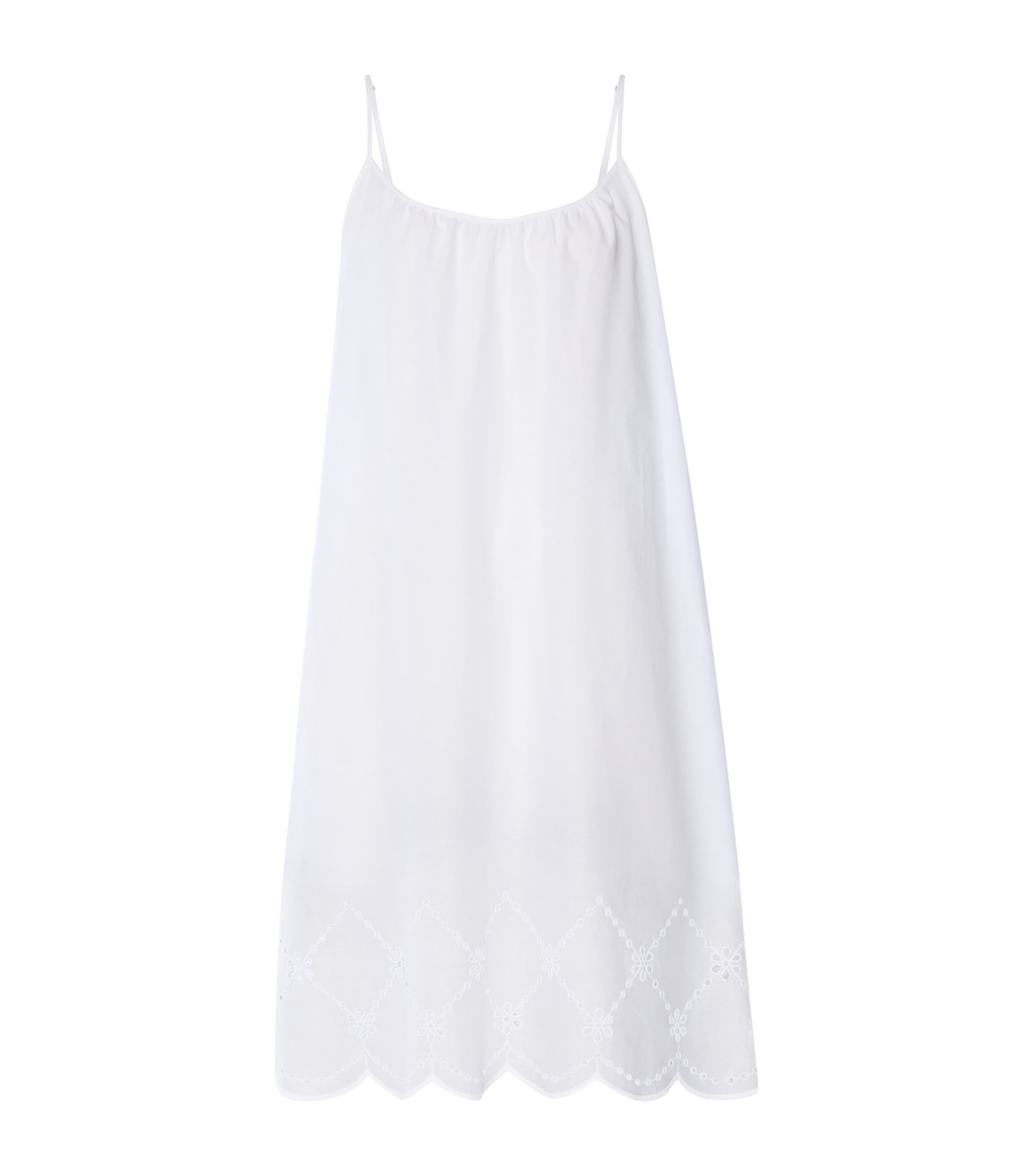 Hanro Womens Cotton Lumi Nightdress White Image 1