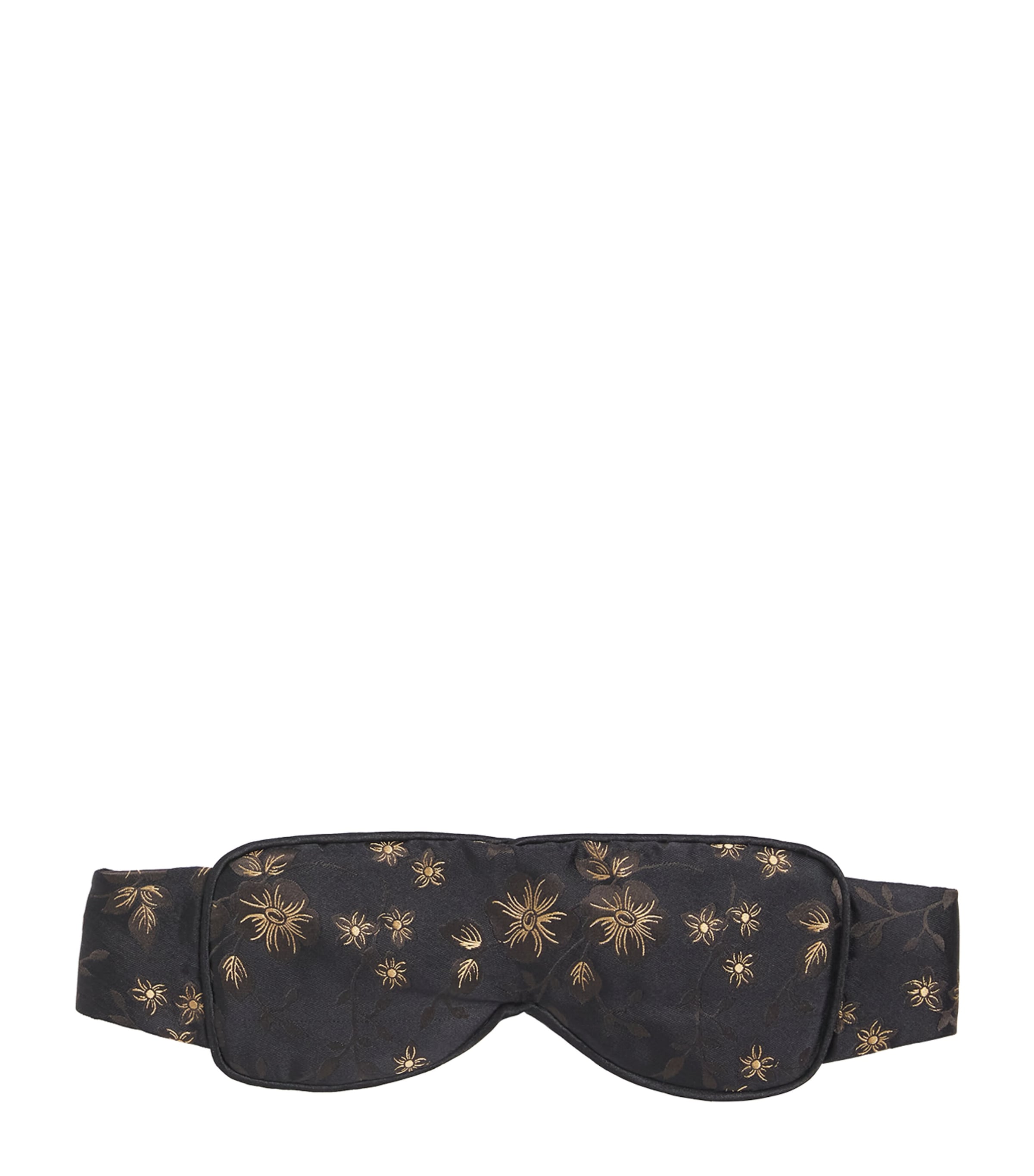 Daniel Hanson Silk Night Floral Eye Mask | Women Clothing | Nightwear | Sleep Masks | Designers | Daniel Hanson