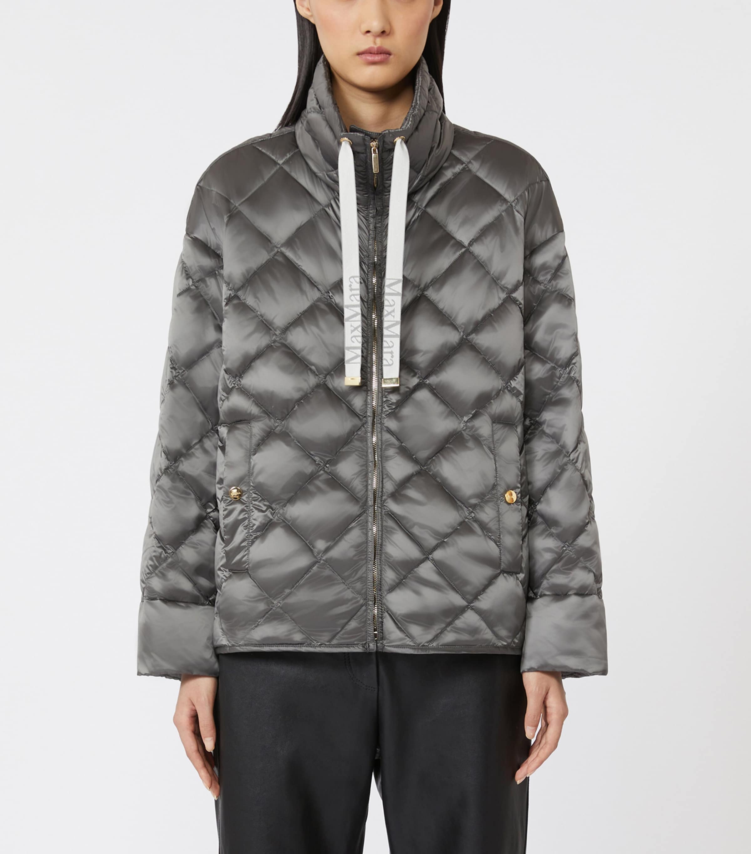 The Cube Down Jacket DARK GREY Image 2