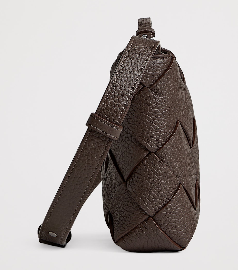 Small Leather Diago Messenger Bag 2116 Image 4