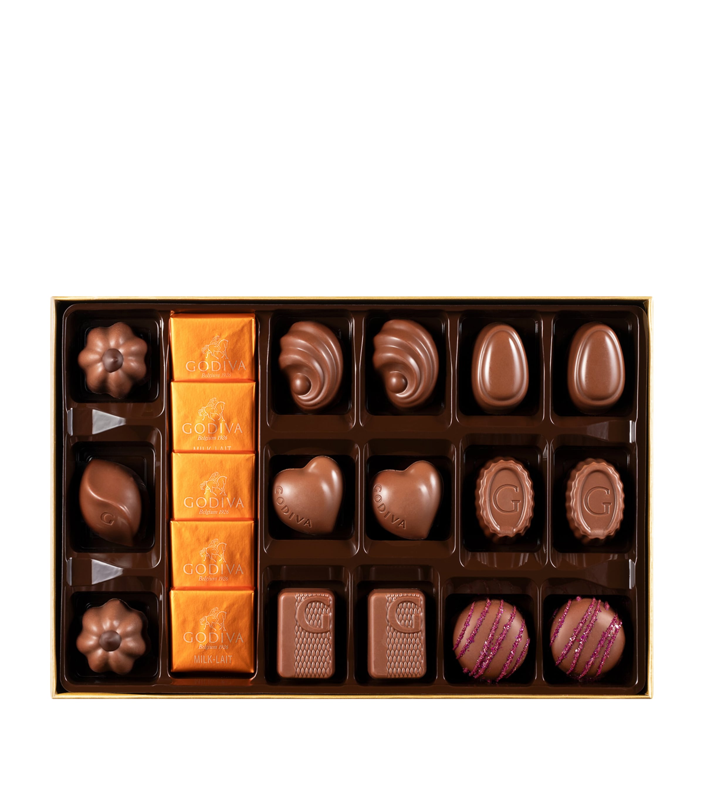 Godiva Gold Collection Milk Chocolate 20-Piece Selection Box (209g) Image 2