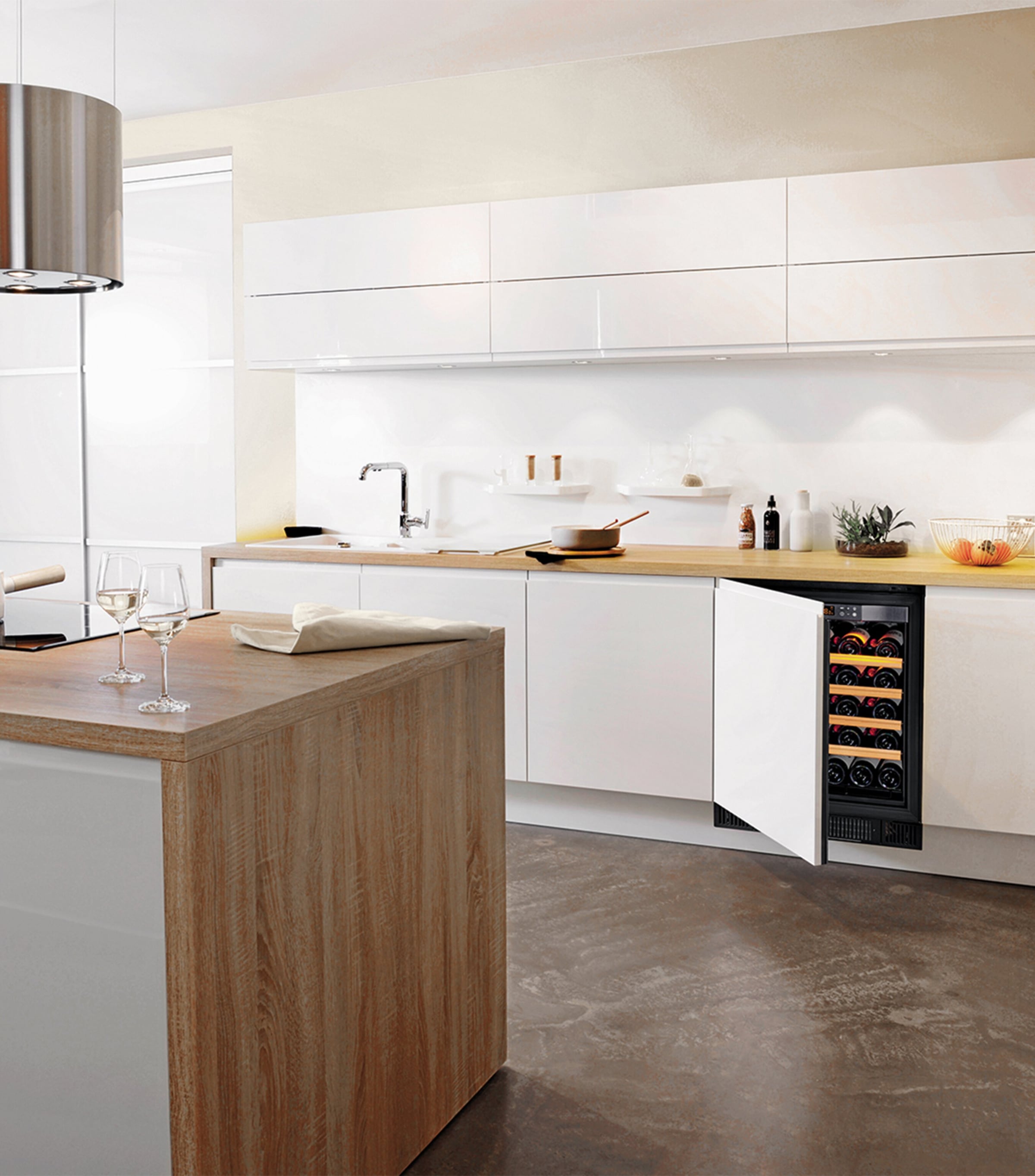 Small Multi-Temperature Compact Wine Cabinet NO COLOUR Image 4