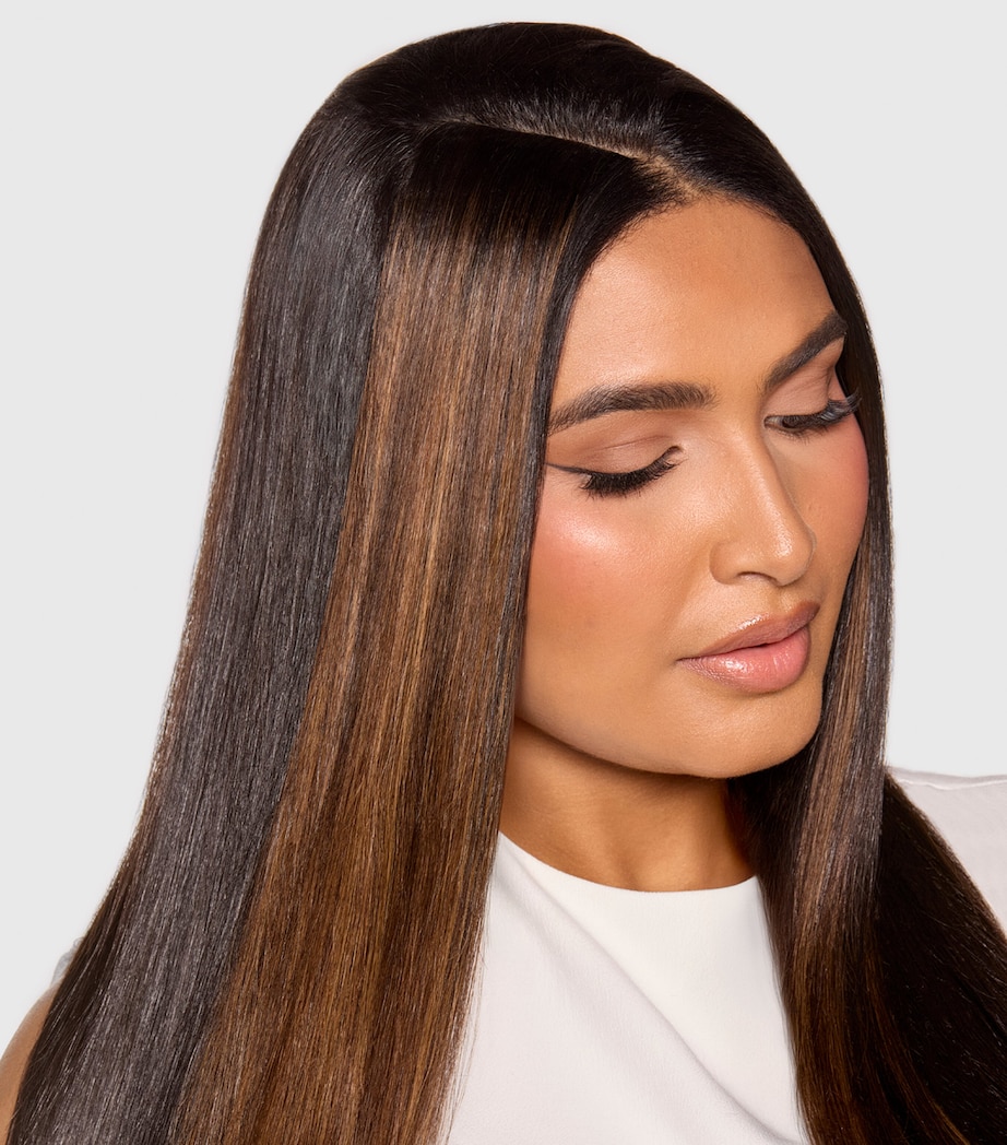 Beauty Works x Huda BARELY THERE Mix & Match Minis Clip-In Hair Extensions (20") ICED BLONDE Image 5
