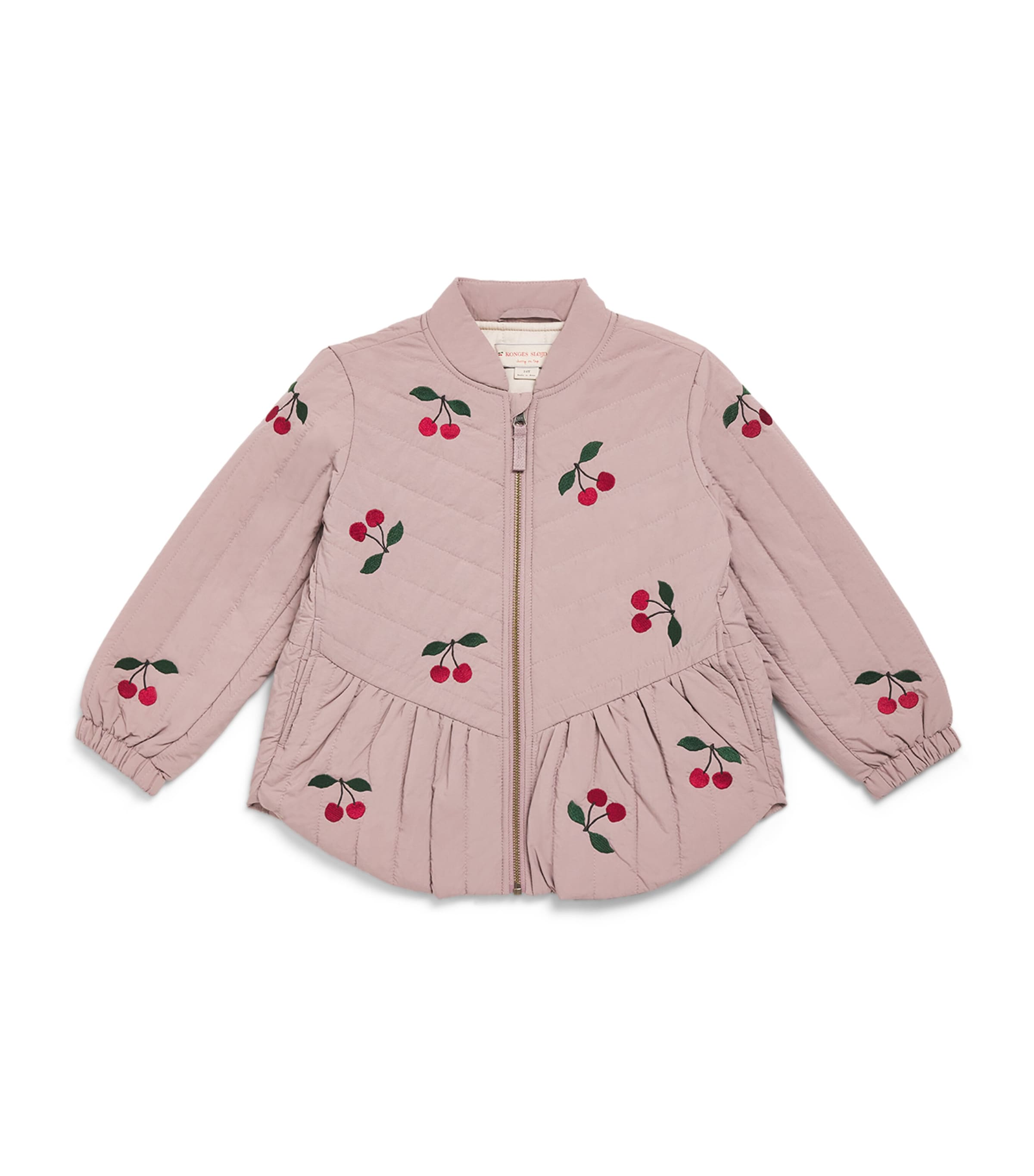 Konges Slojd Kids' Juna Bomber Jacket In Pink