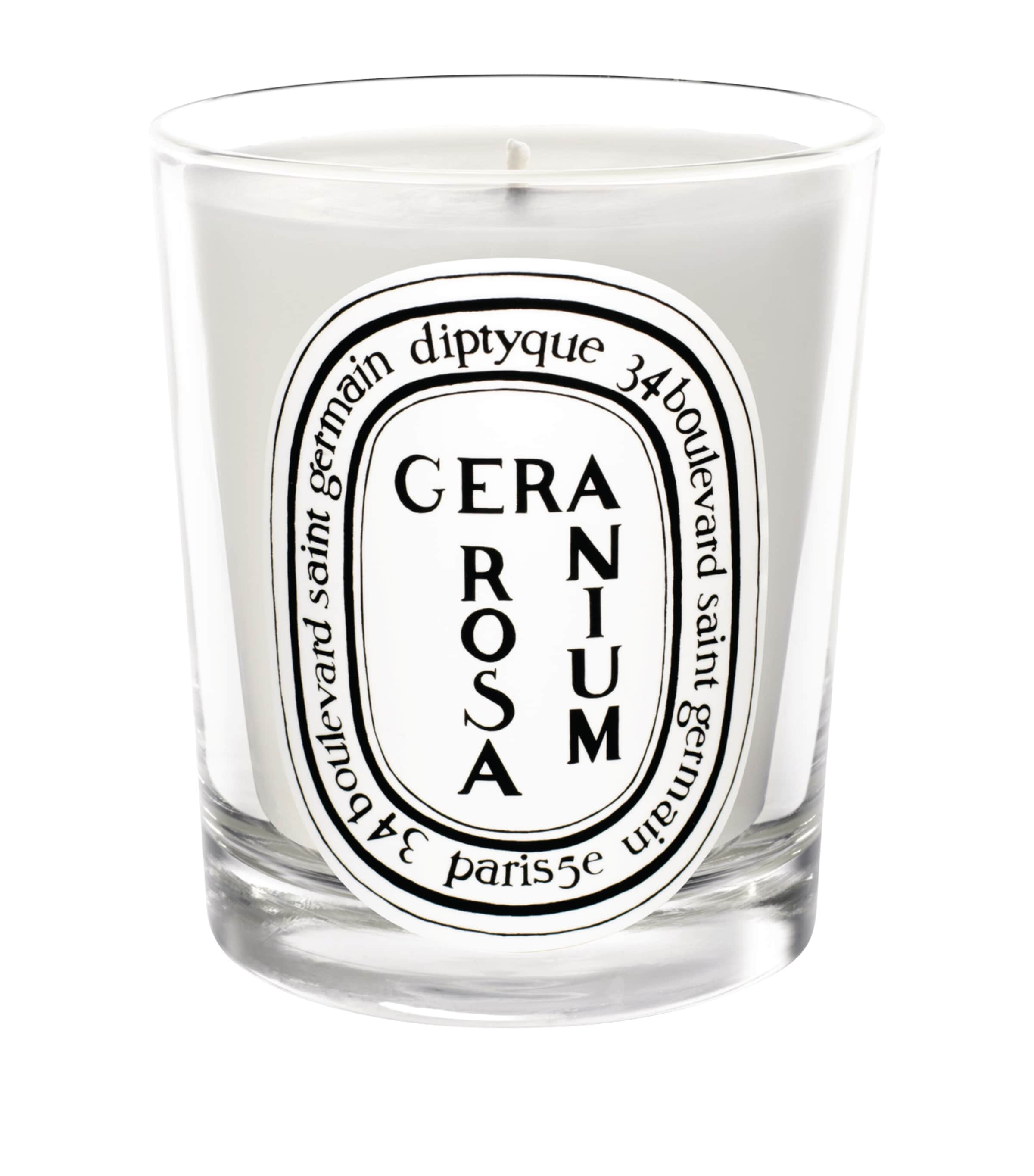 Diptyque Geranium Rosa Scented Candle 190g In Multi