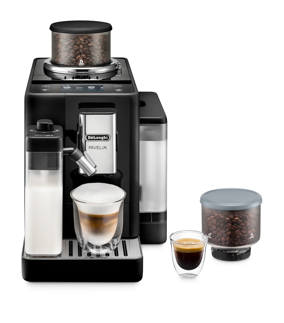 De'Longhi Rivelia Coffee Machine Black Image 1