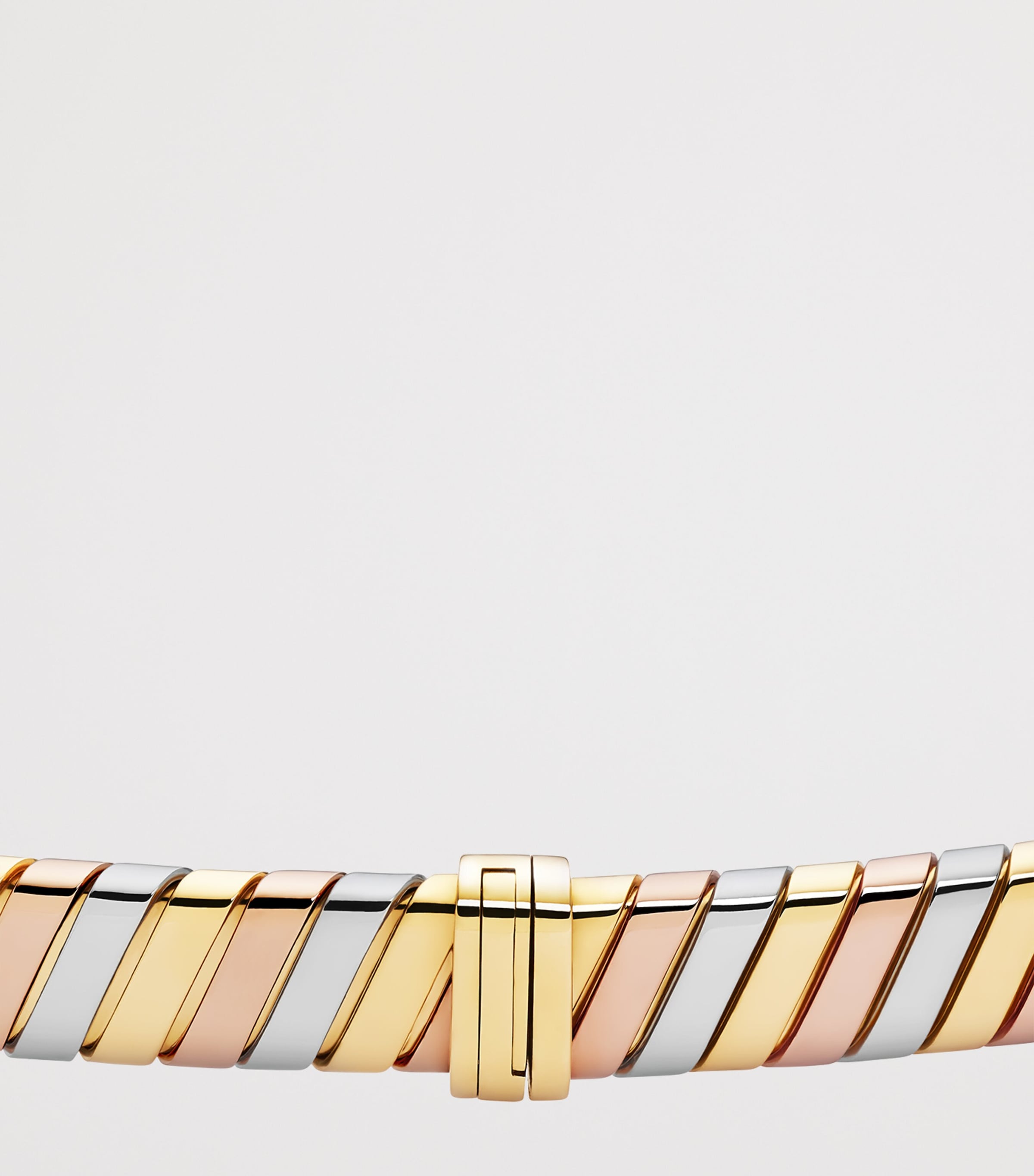 Bvlgari Mixed-Gold Tubogas Choker Image 2