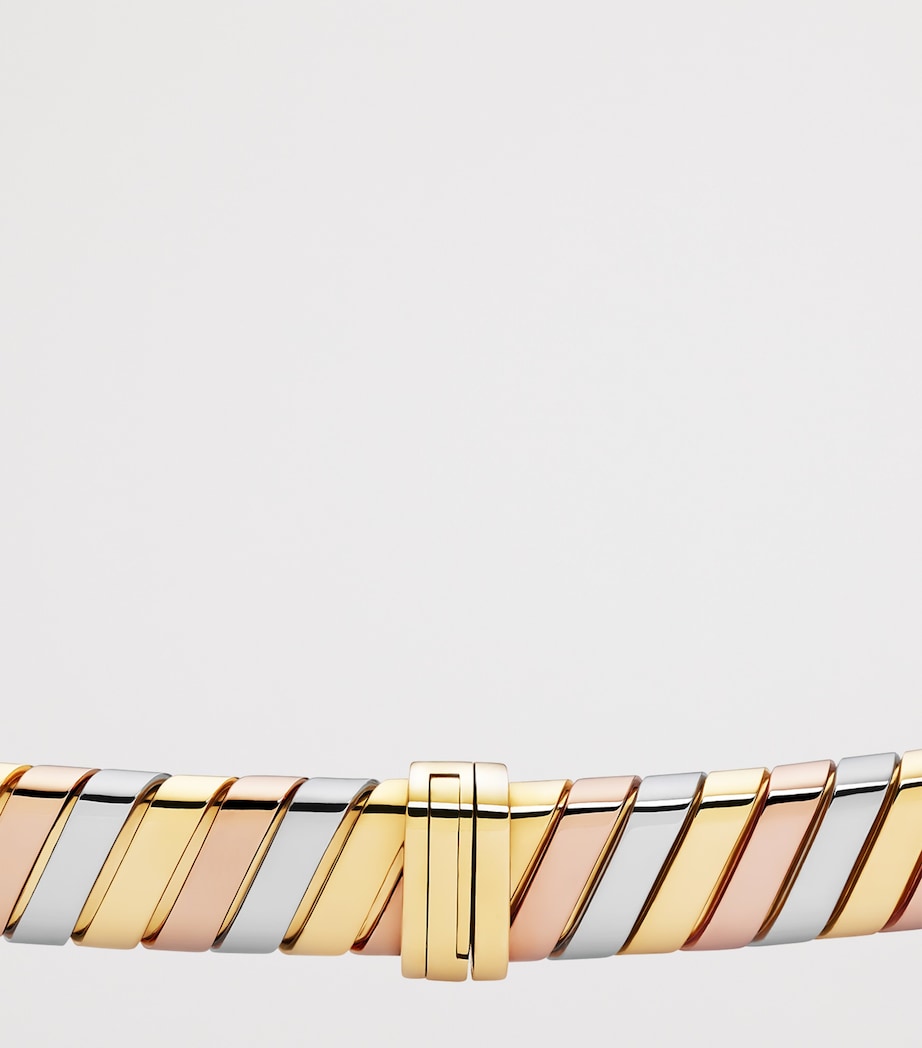Bvlgari Mixed-Gold Tubogas Choker Image 2
