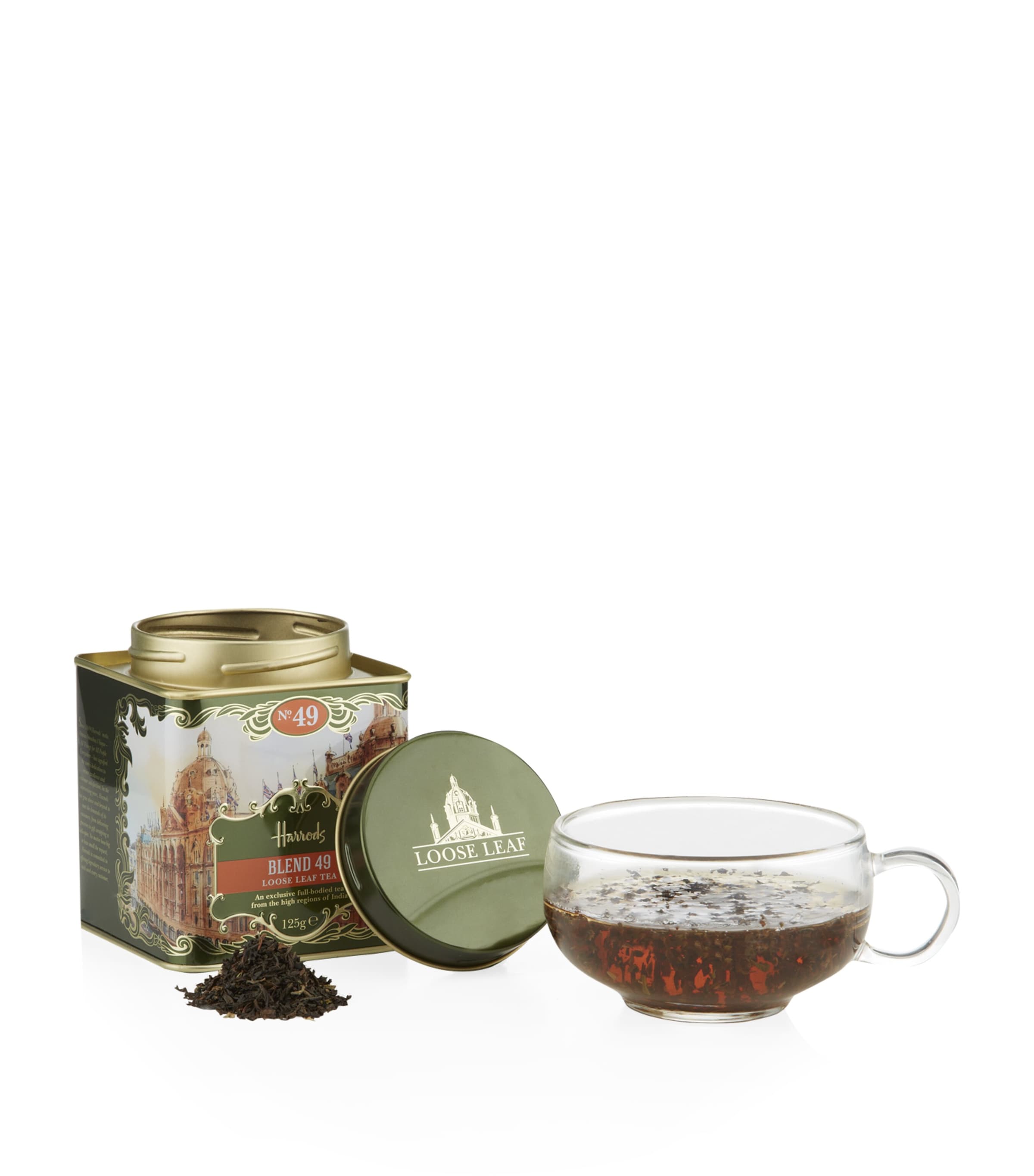 Harrods Heritage Blend 49 Loose Leaf Tea (125g) Image 2
