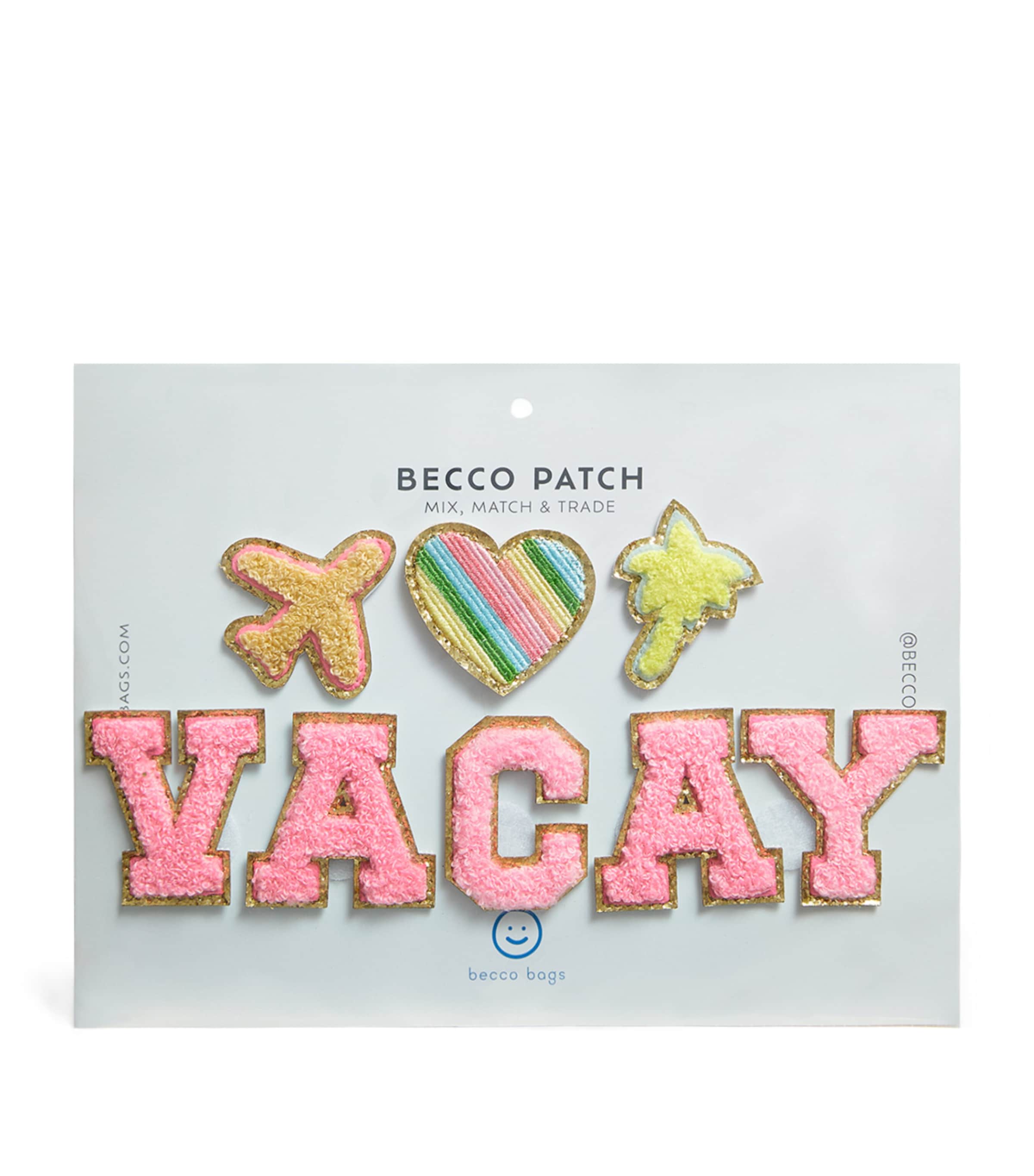 Becco Bags Vacay 4-piece Patch Set