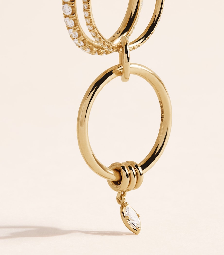 Spinelli Kilcollin Yellow Gold and Diamond Annulet Inara Ring Yellow Gold Image 5