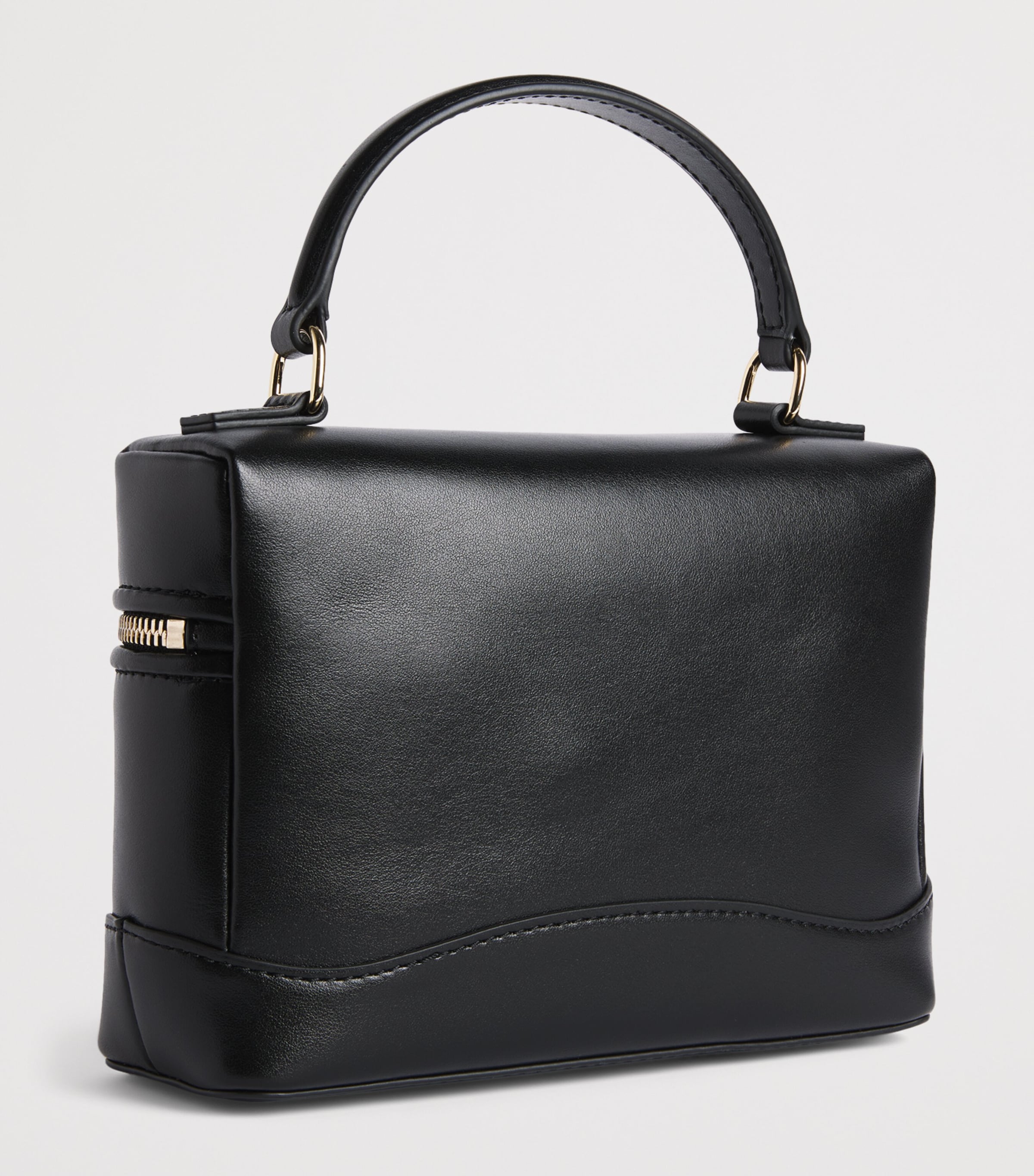 Sandro Paris Leather Tangolino Vanity Bag Black Image 3