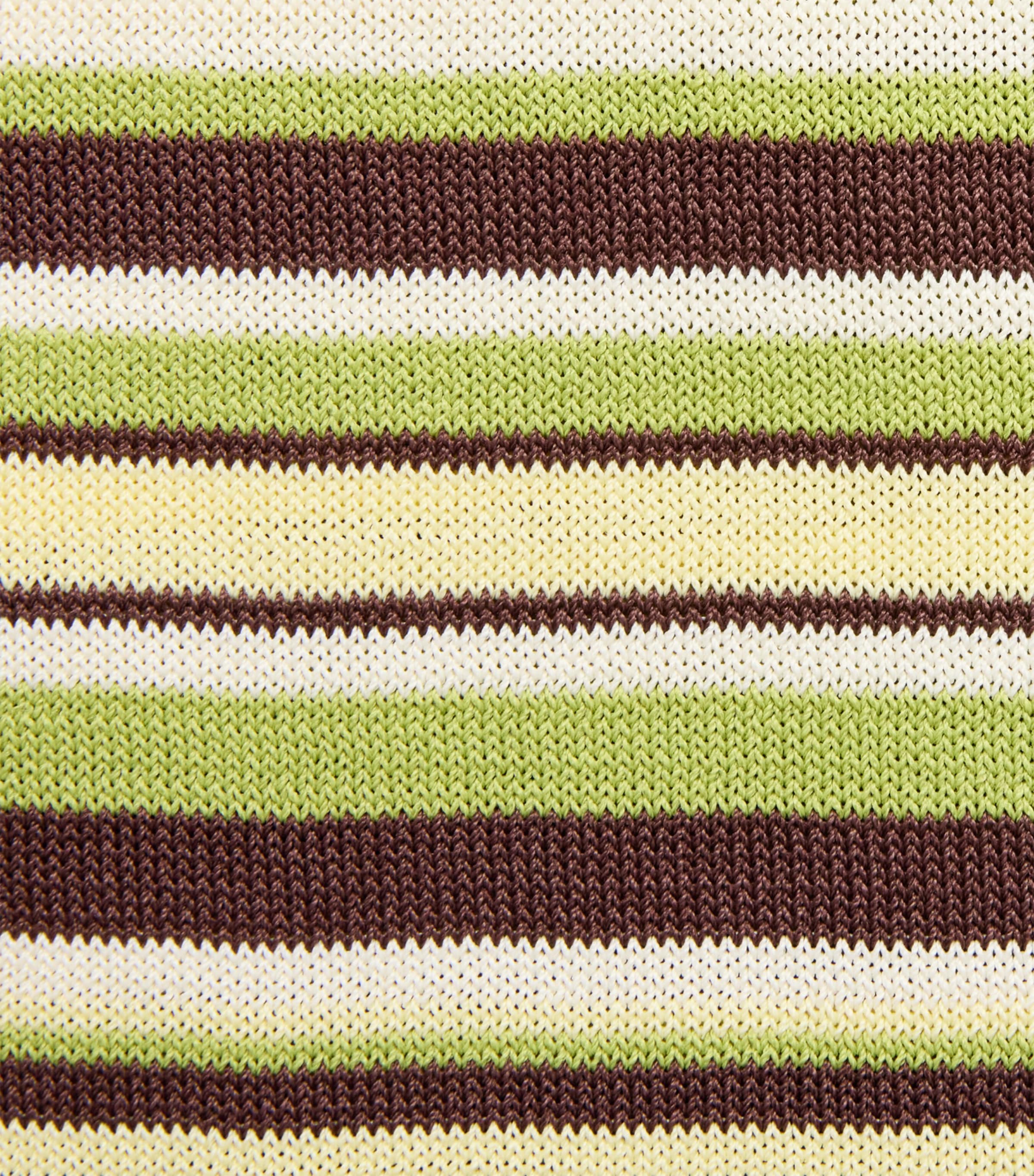 AWAY THAT DAY Womens Knitted Cape Town Maxi Dress Stripe Image 6