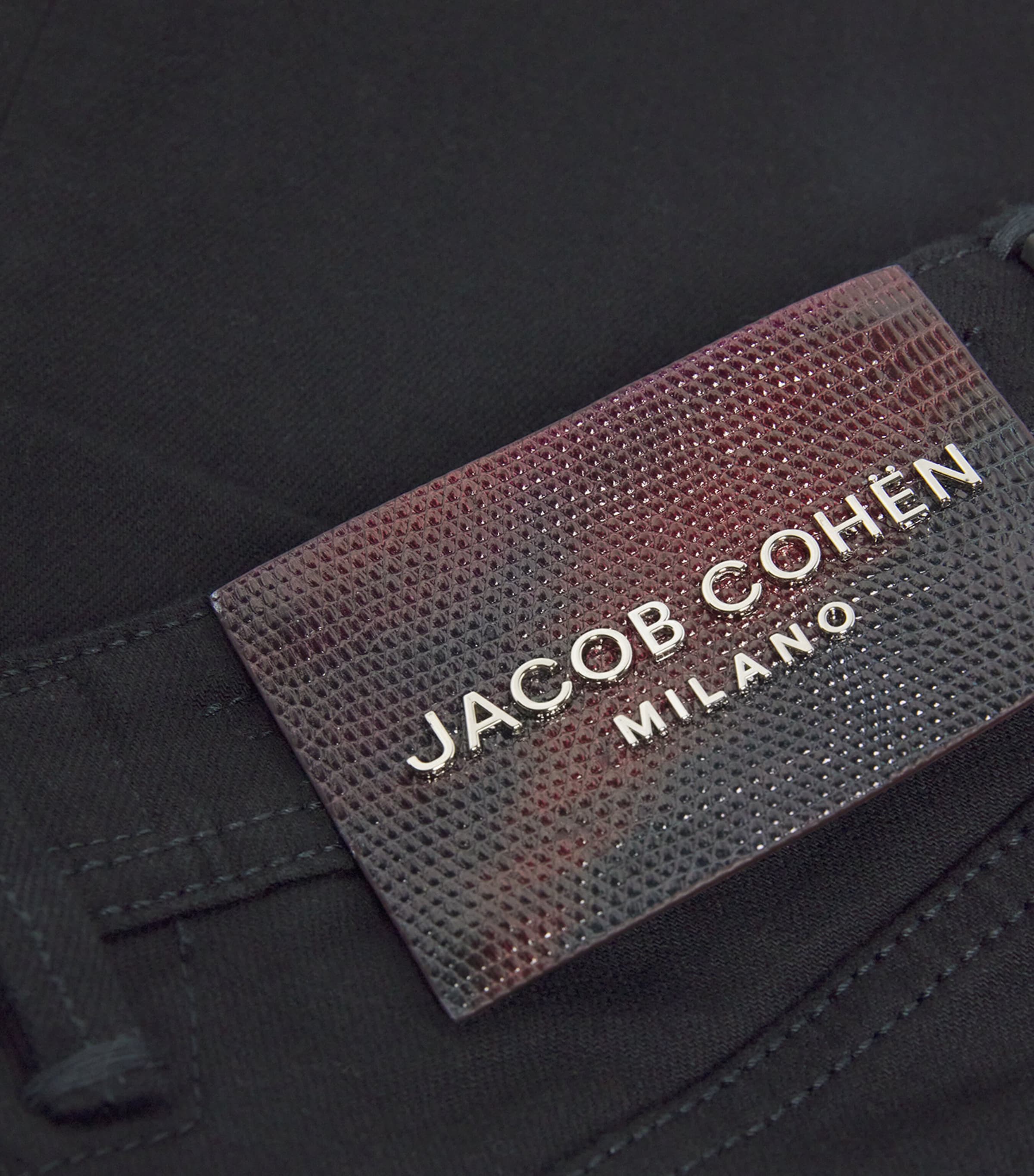 Lizardskin-Patch Bard Slim Jeans 001D Image 5