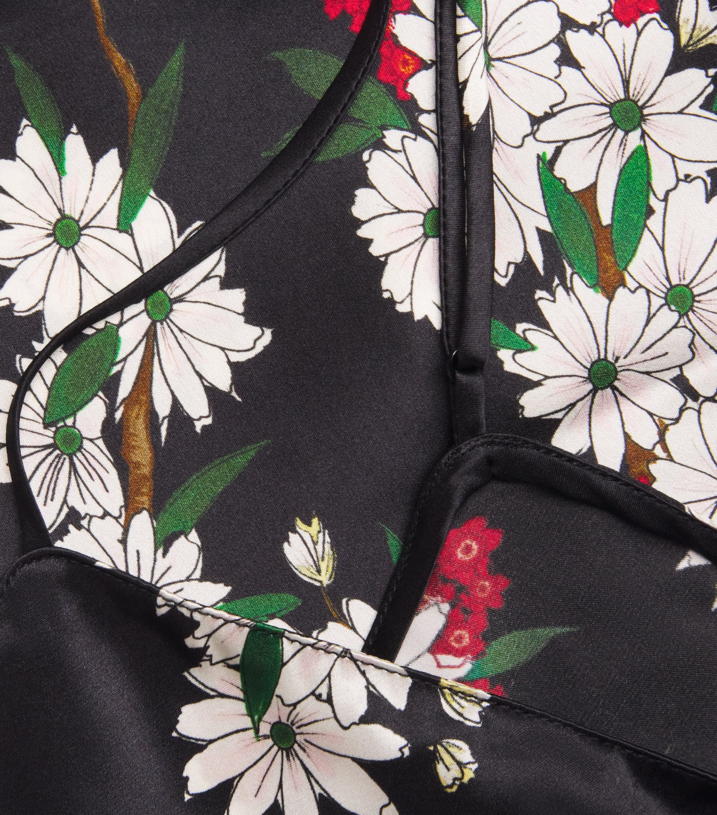 Olivia von Halle Womens Silk Floral Bliss Pyjama Set Rene Image 5