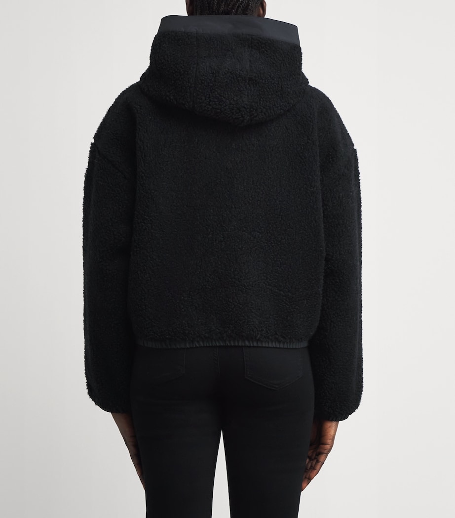 Reversible Alberni Bomber Jacket BLACK Image 4