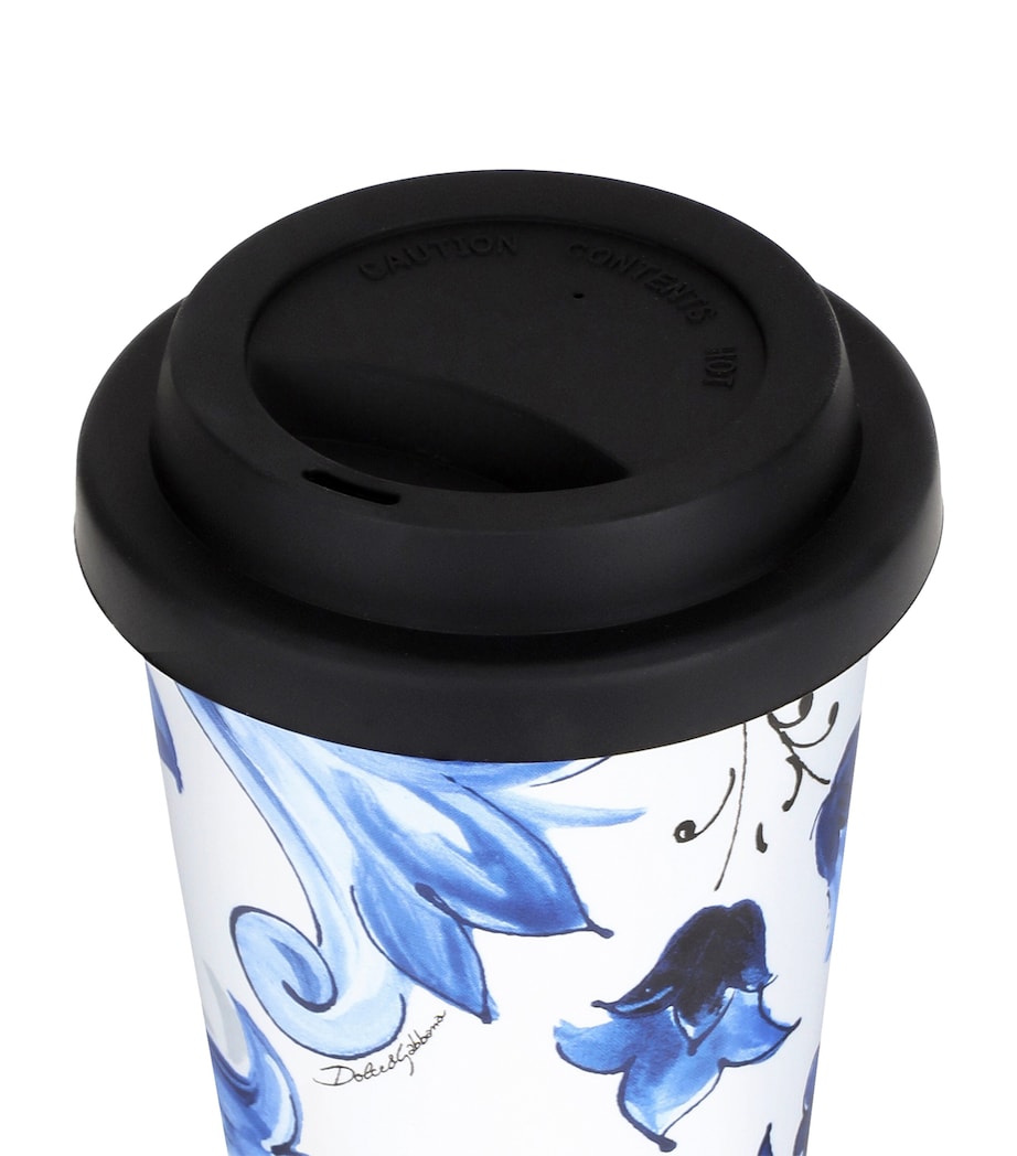 Ceramic Blu Mediterraneo Travel Mug UB001-BLU MEDITERRAN Image 3