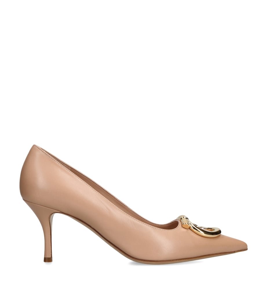 Leather Lara Pumps 70 BLUSH Image 1