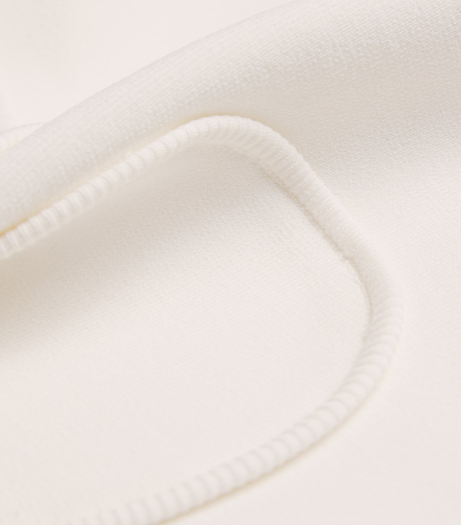 Knitted Brunelo Midi Dress OFF WHITE Image 5