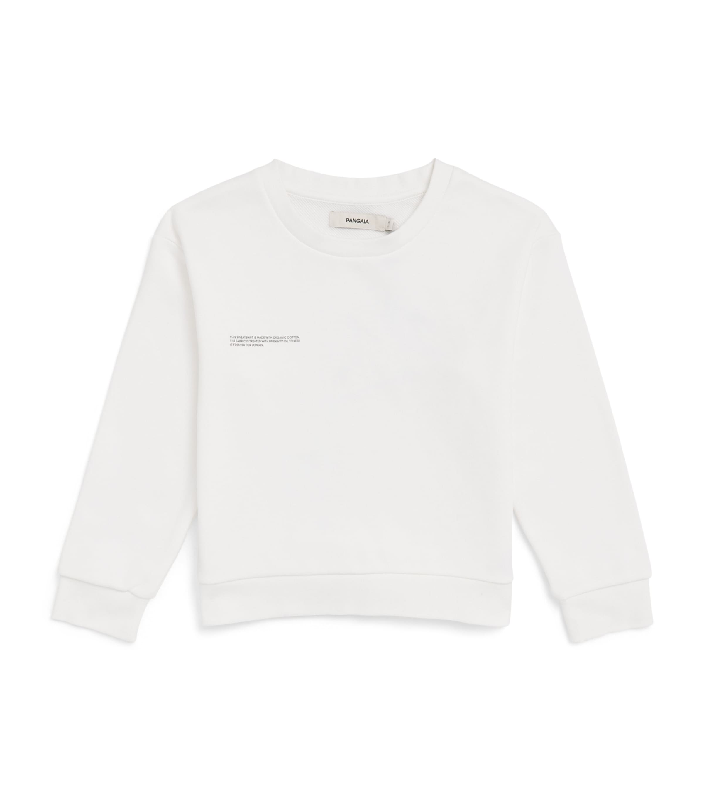 Pangaia Kids Organic Cotton 365 Sweatshirt (3-12 Years) White Image 1