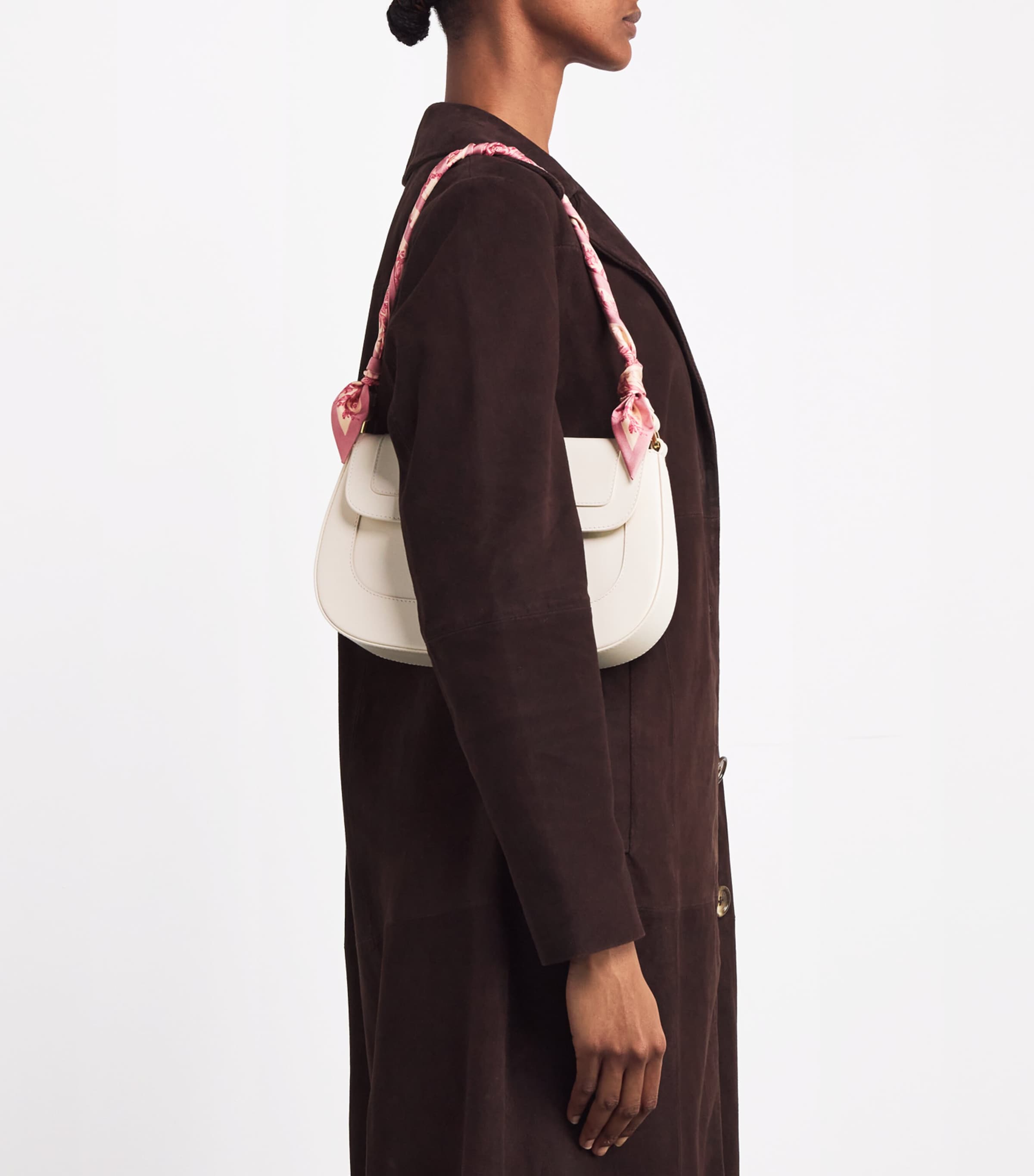 Silk Menagerie Print Scarf PINK Image 5