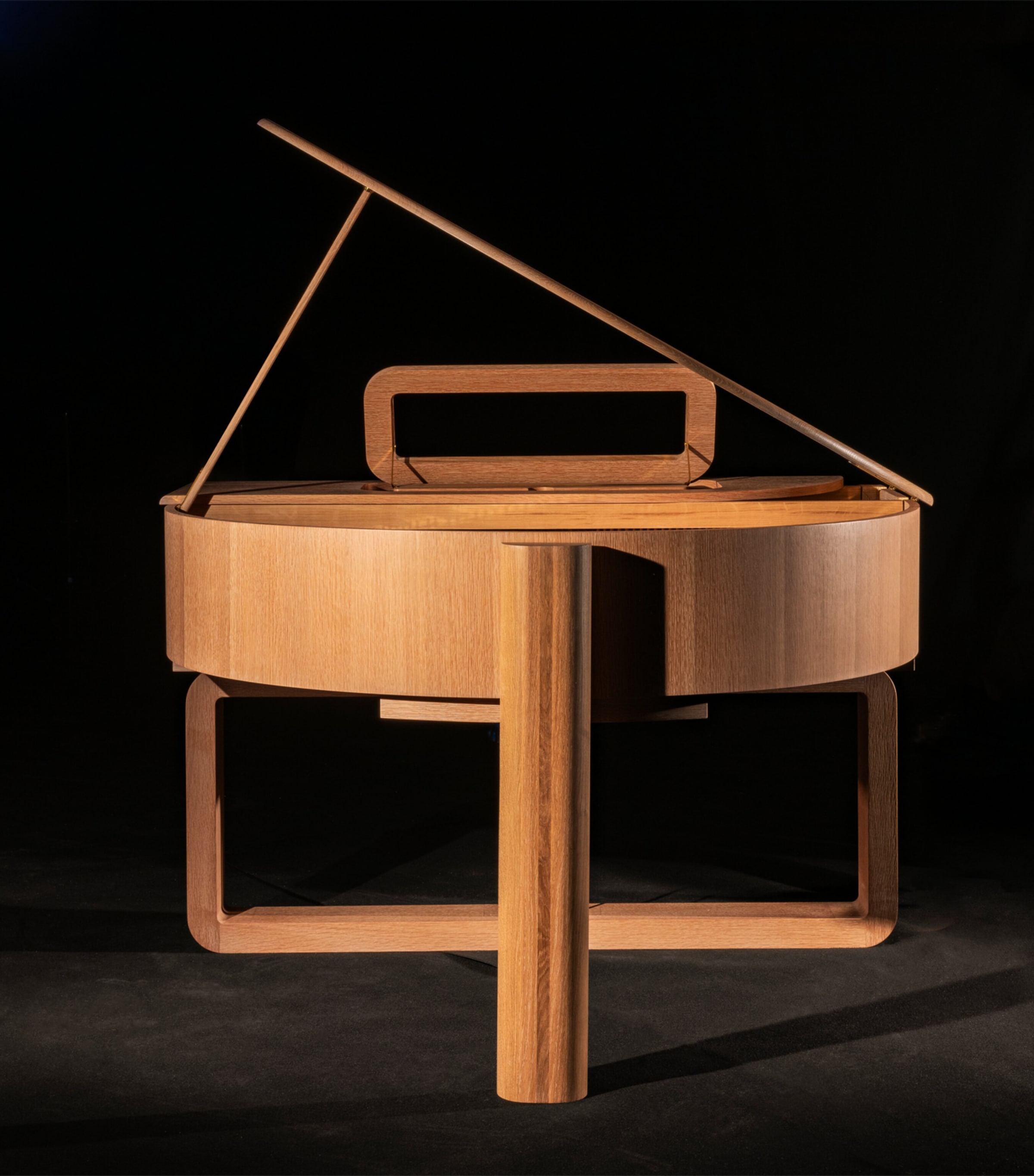 Oak The Eclipse Piano BROWN Image 5