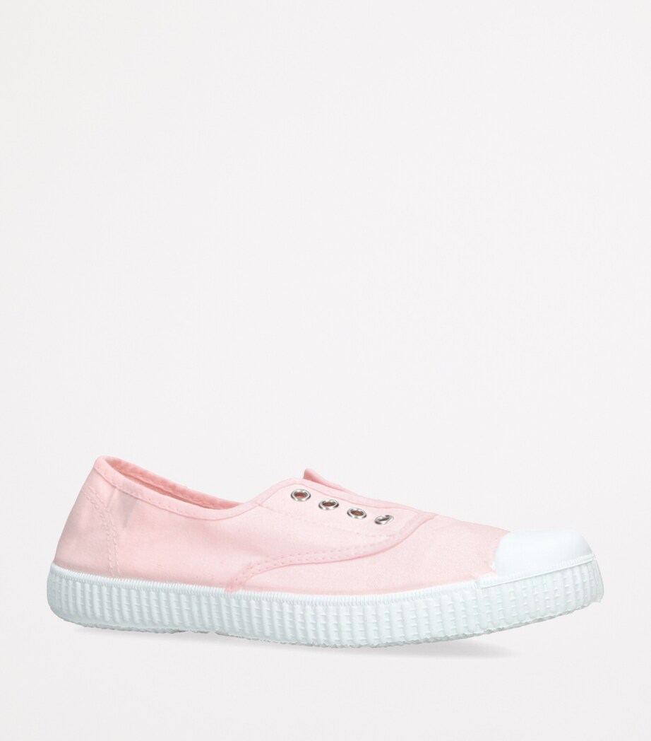 papouelli Organic Canvas Darcie Sneakers Pale Pink Image 3