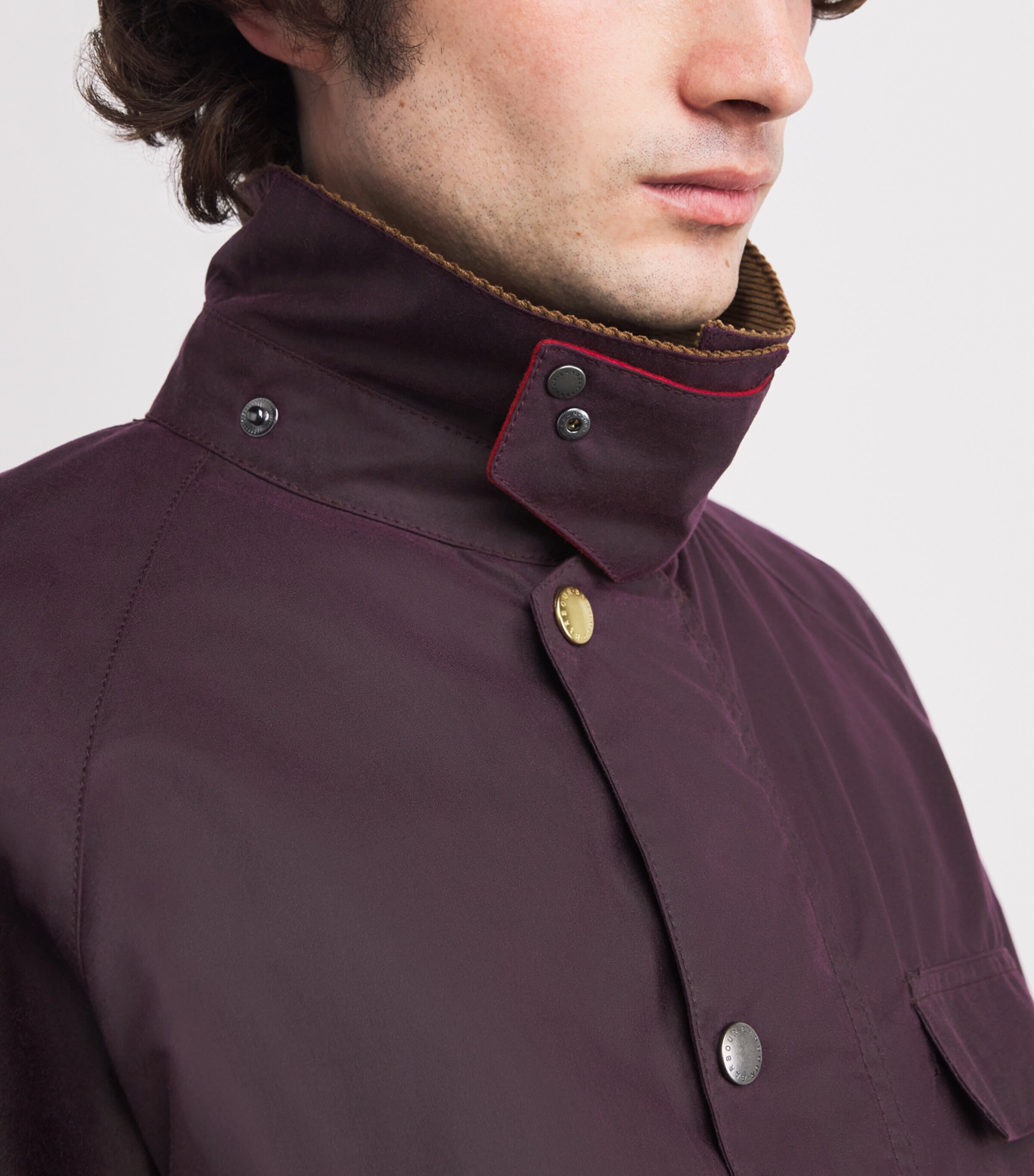 Barbour Purple x Paul Smith Transport Waxed Jacket Harrods HK