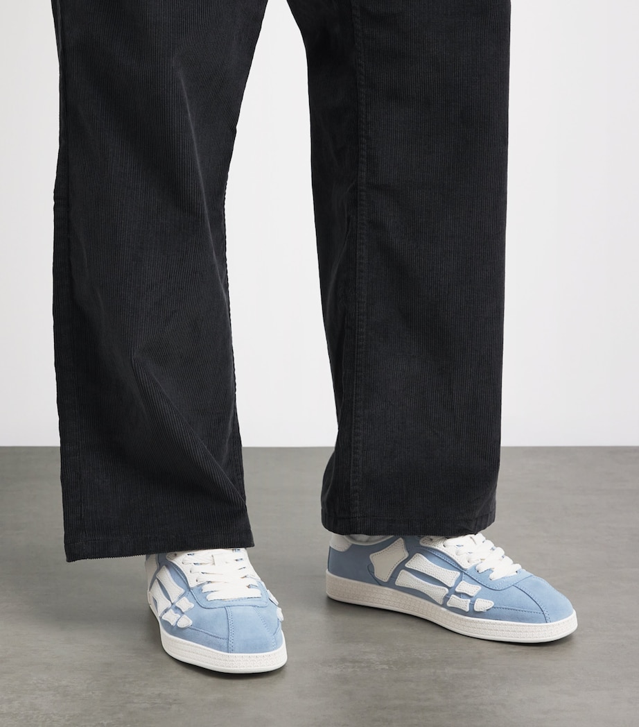 Leather Pacific Bones Sneakers ASHLEY BLUE Image 5