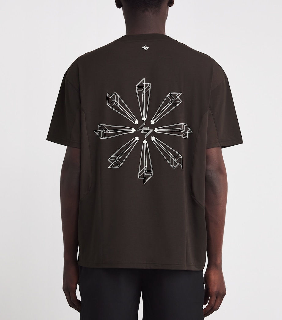 247 Uprising Oversized T-Shirt CHOCOLATE Image 4