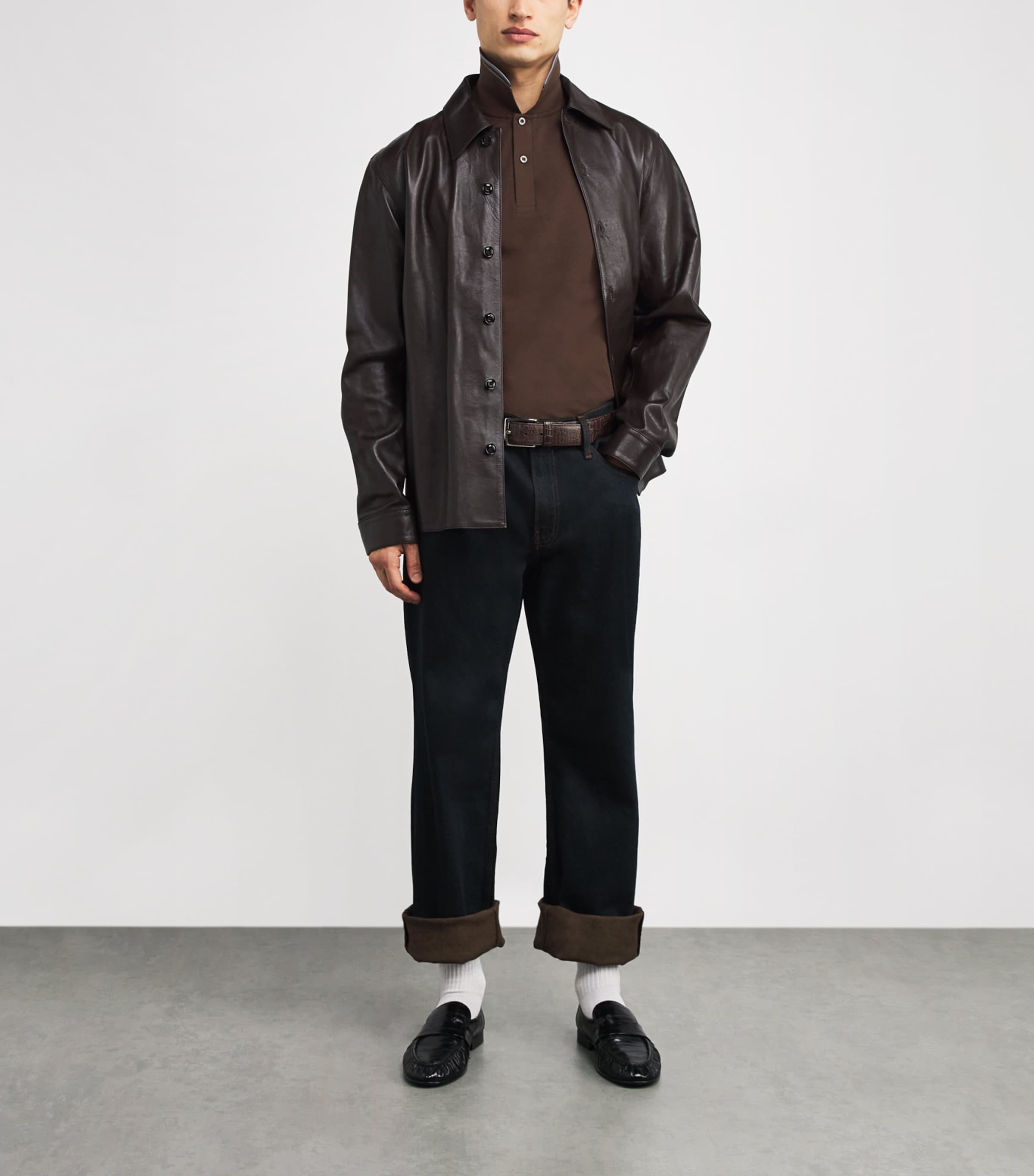 Twin Tipped Polo Shirt 49A BRNTTBCC/STKPRTB Image 2