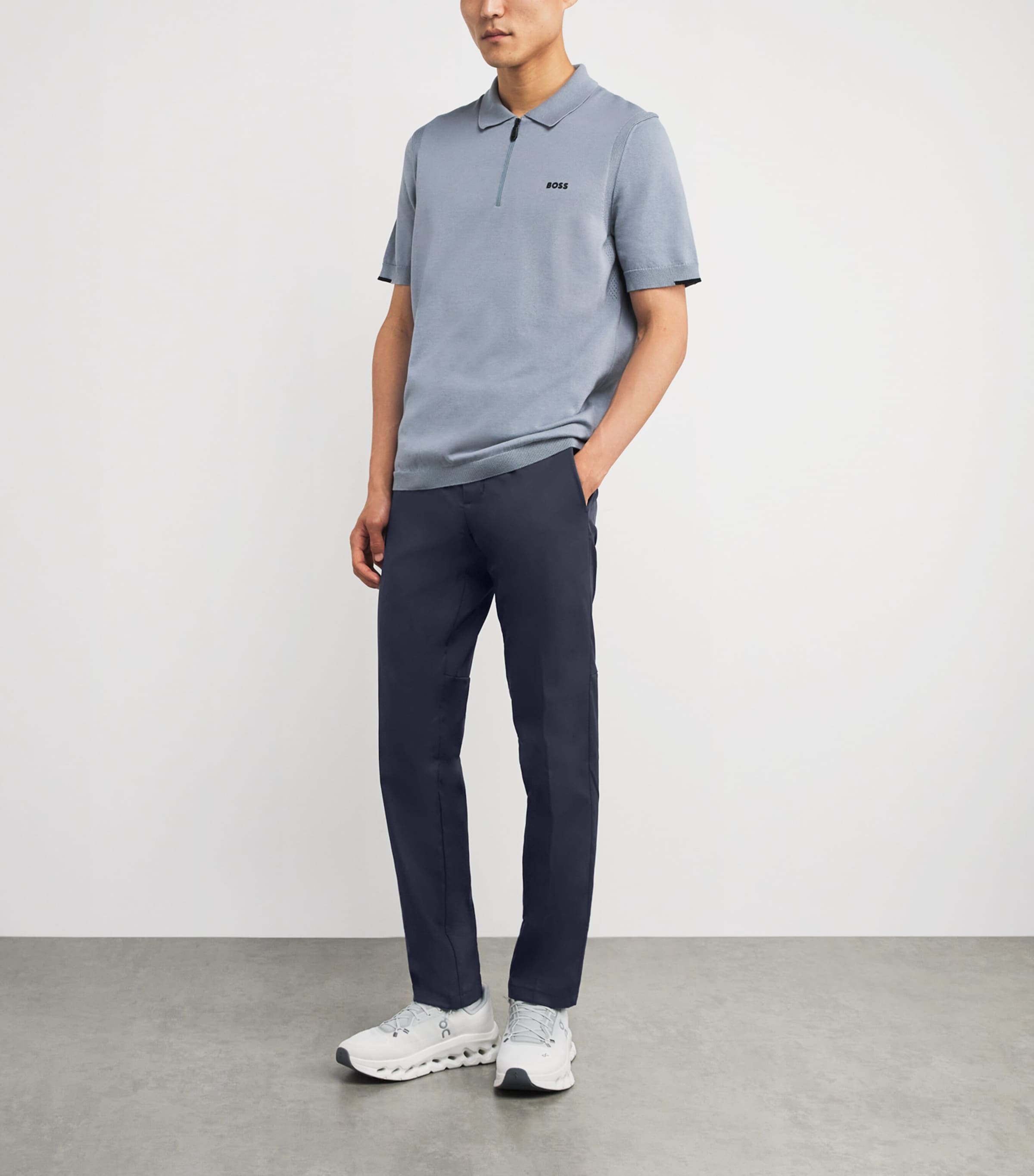 Water-Repellent Phoenix Pro Tapered Trousers 402DARK BLUE Image 2