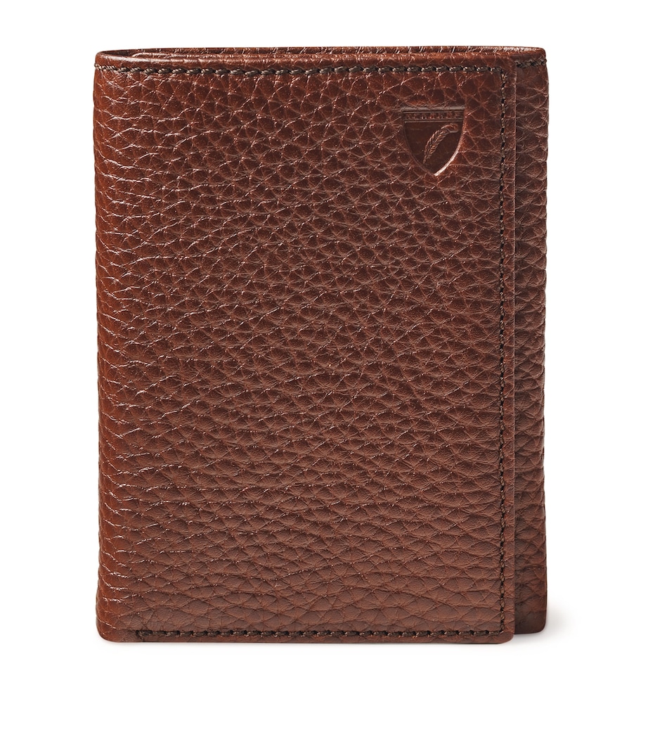 Leather Trifold Wallet TOBACCO Image 1