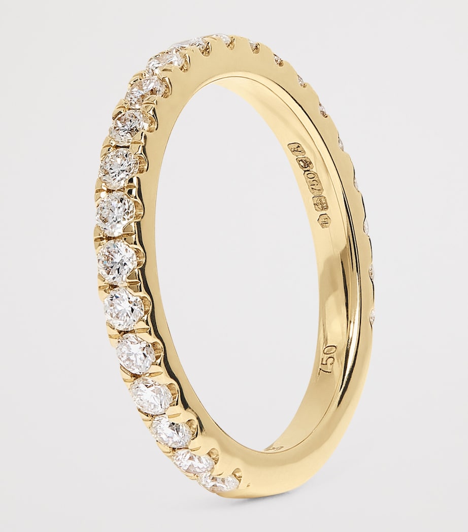 Yellow Gold and Diamond Eternity Ring (0.45ct) YELLOW GOLD Image 4