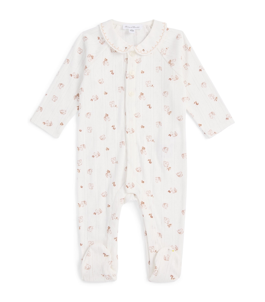 Tartine et Chocolat Cotton Shirt and Trousers Pyjama Set (0-24 Months) Clair Image 1