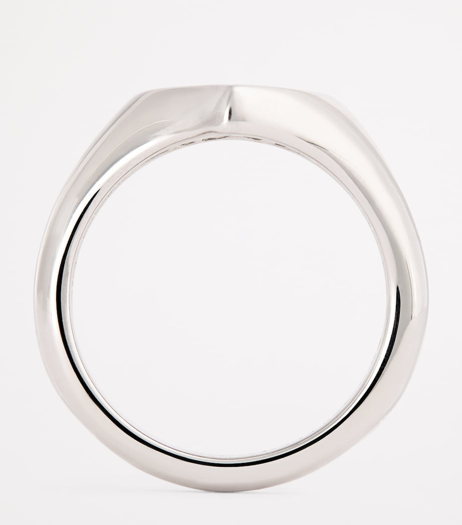 Vivienne Westwood Sterling Silver Marybelle Ring Rhodium Image 3