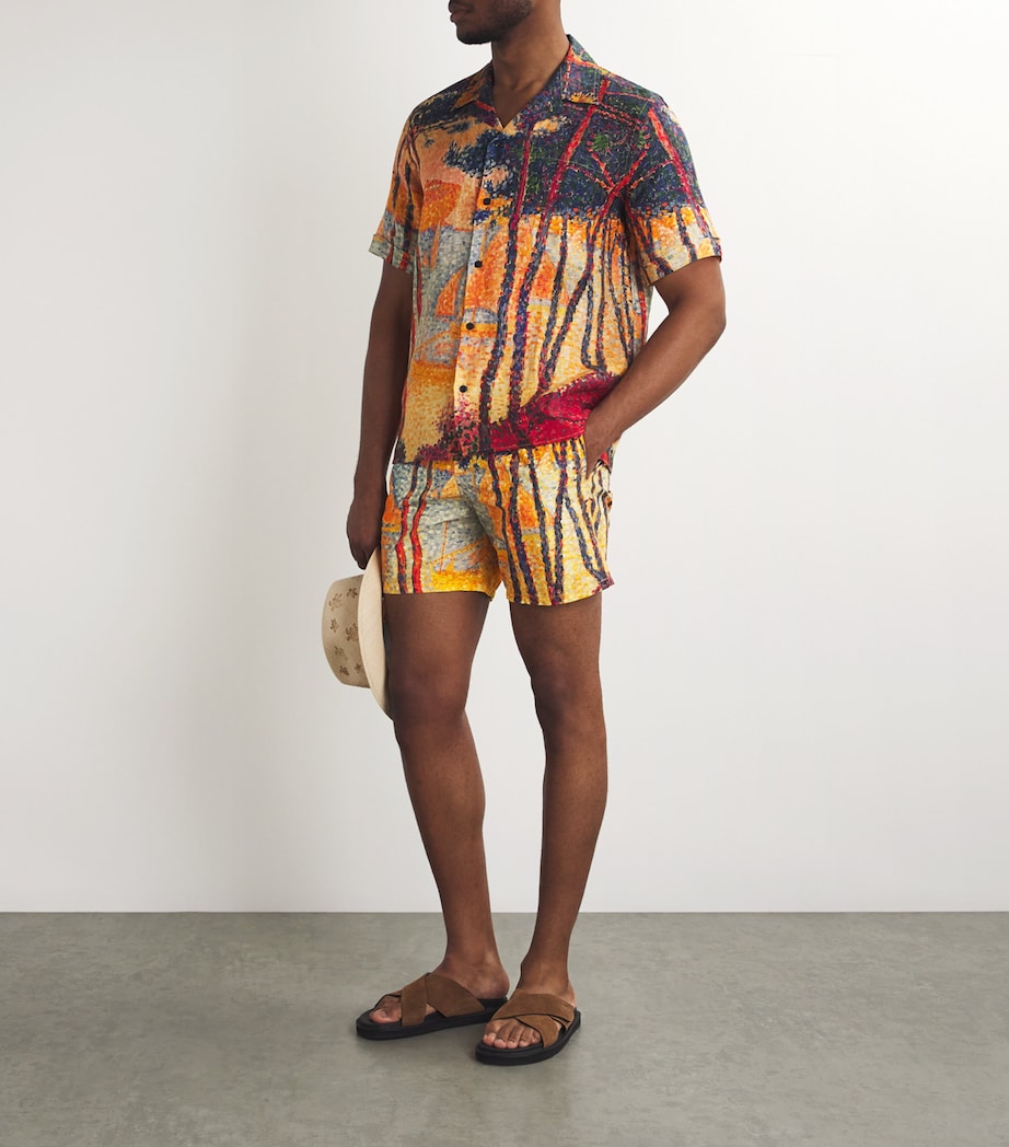 x Paul Signac Linen Chelly Shirt 115 CORN Image 2