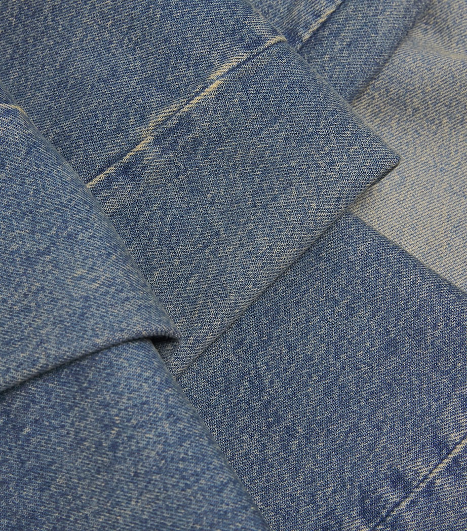 Dirty Wash Wide Twist Jeans DIRTY BLUE 719 Image 5