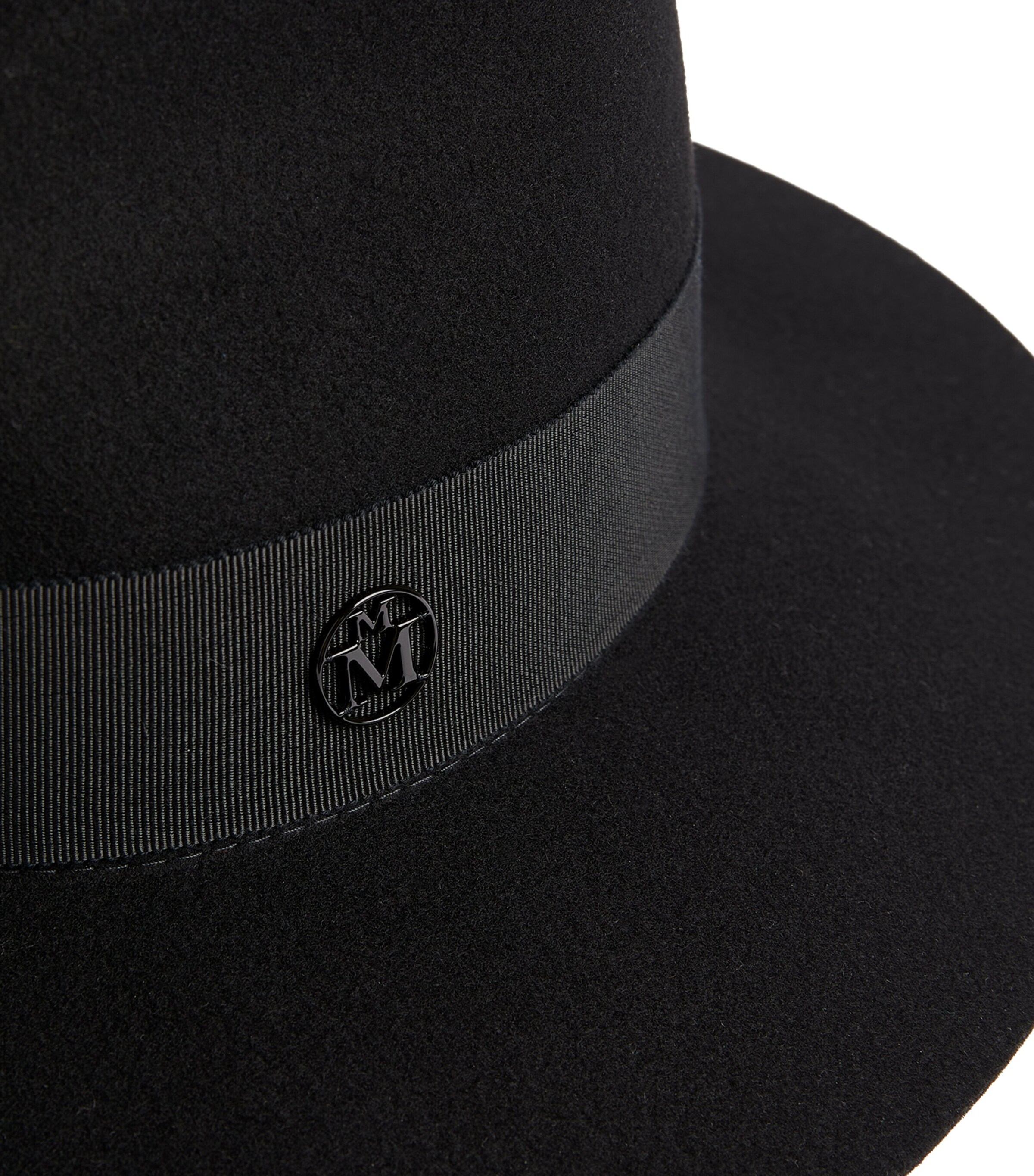 Maison Michel Wool Felt Henrietta Hat Black Image 4