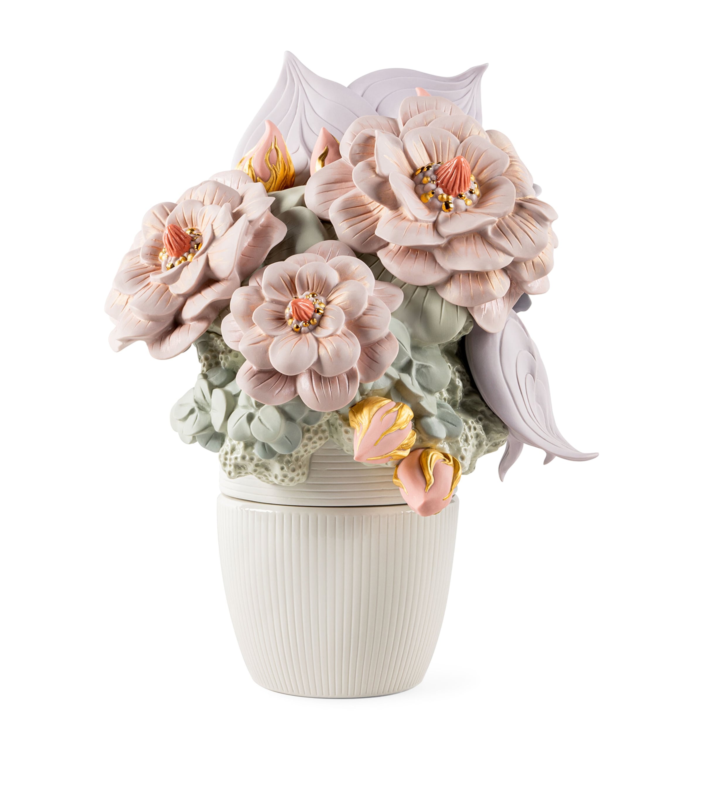 Lladrò Vase With Flowers