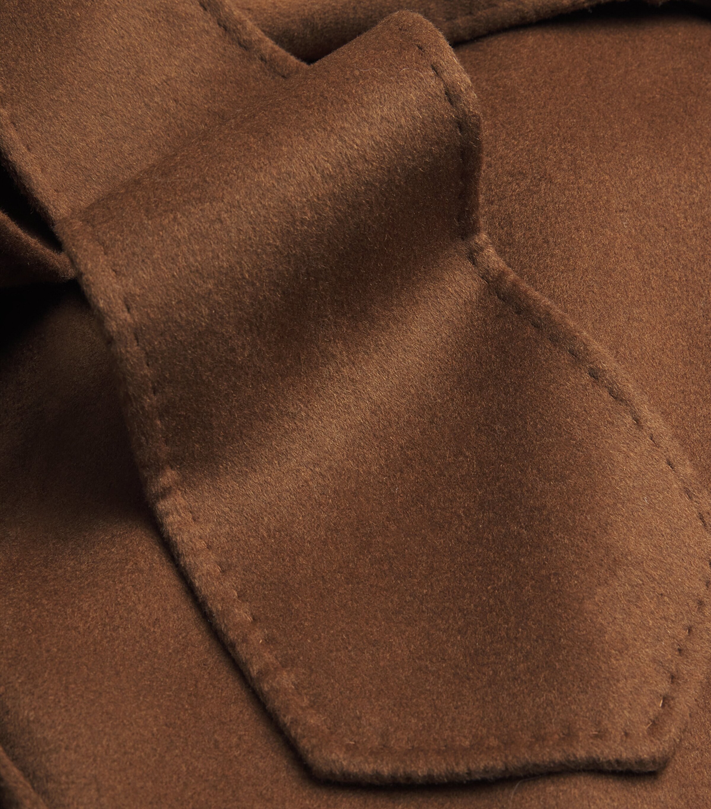 Cashmere Garbo Coat SABLE Image 5