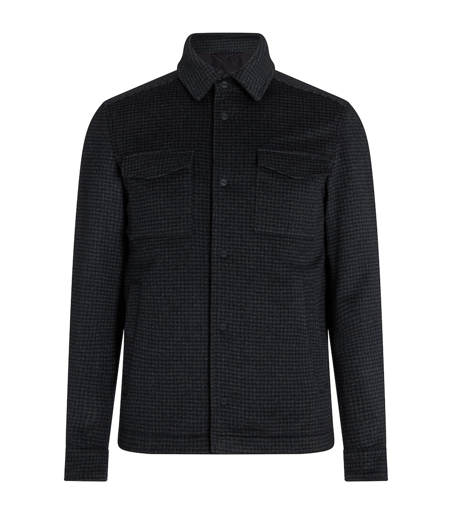 Cashmere Shacket 9200BLUE Image 1