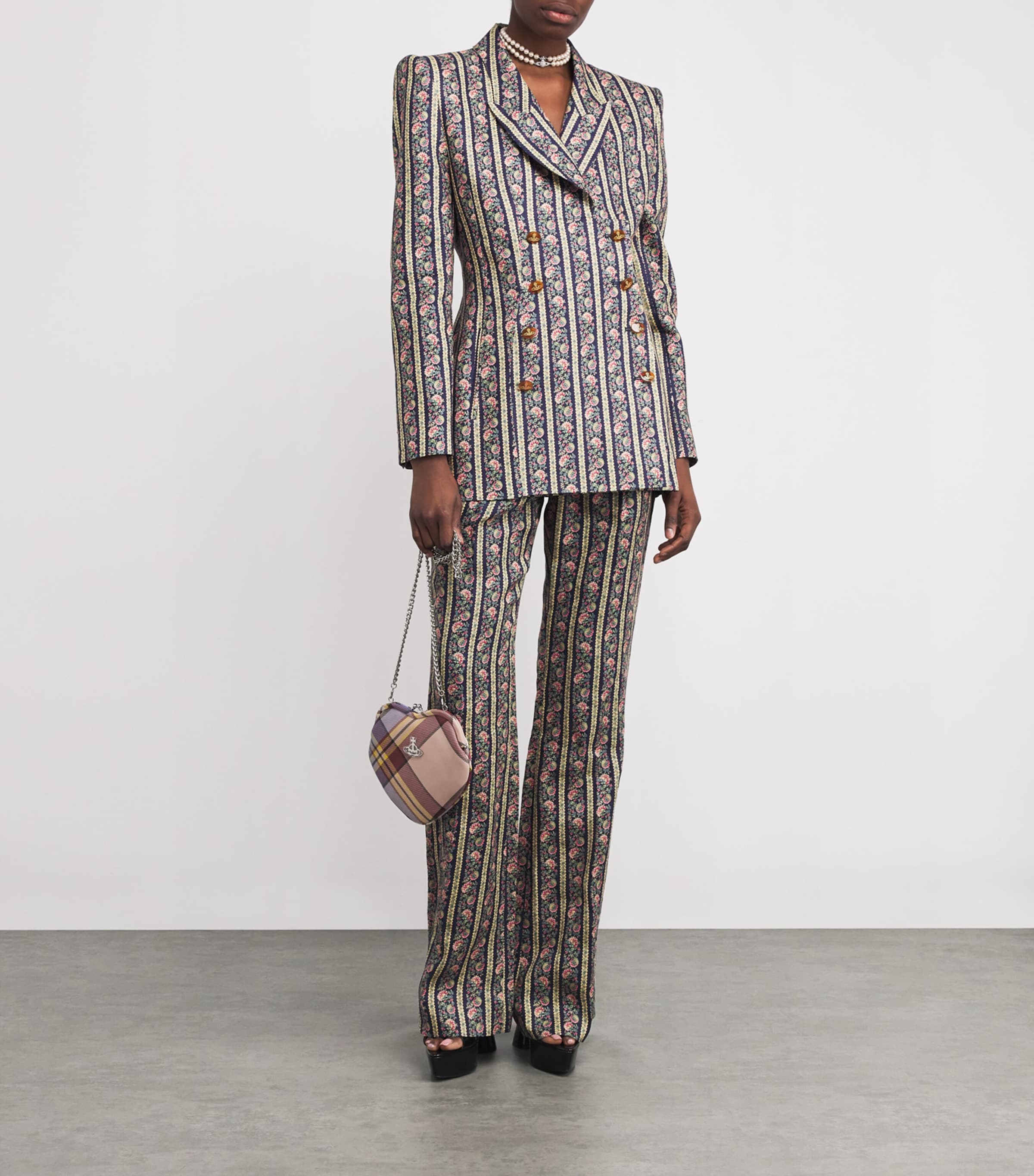 Vivienne Westwood Linen Floral Lelio Blazer | Harrods US