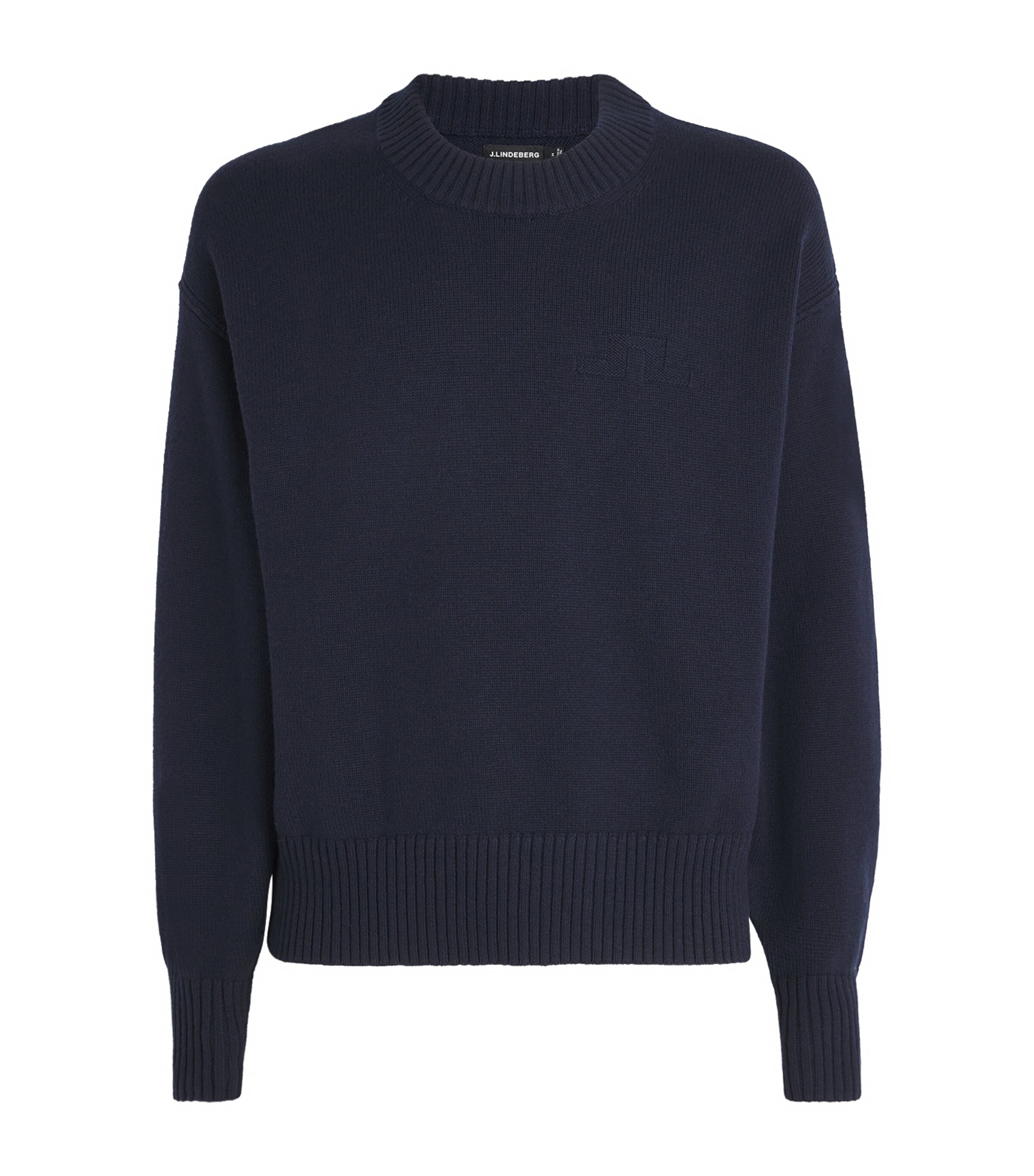 J. LINDEBERG WOOL-BCI COTTON EDDY SWEATER