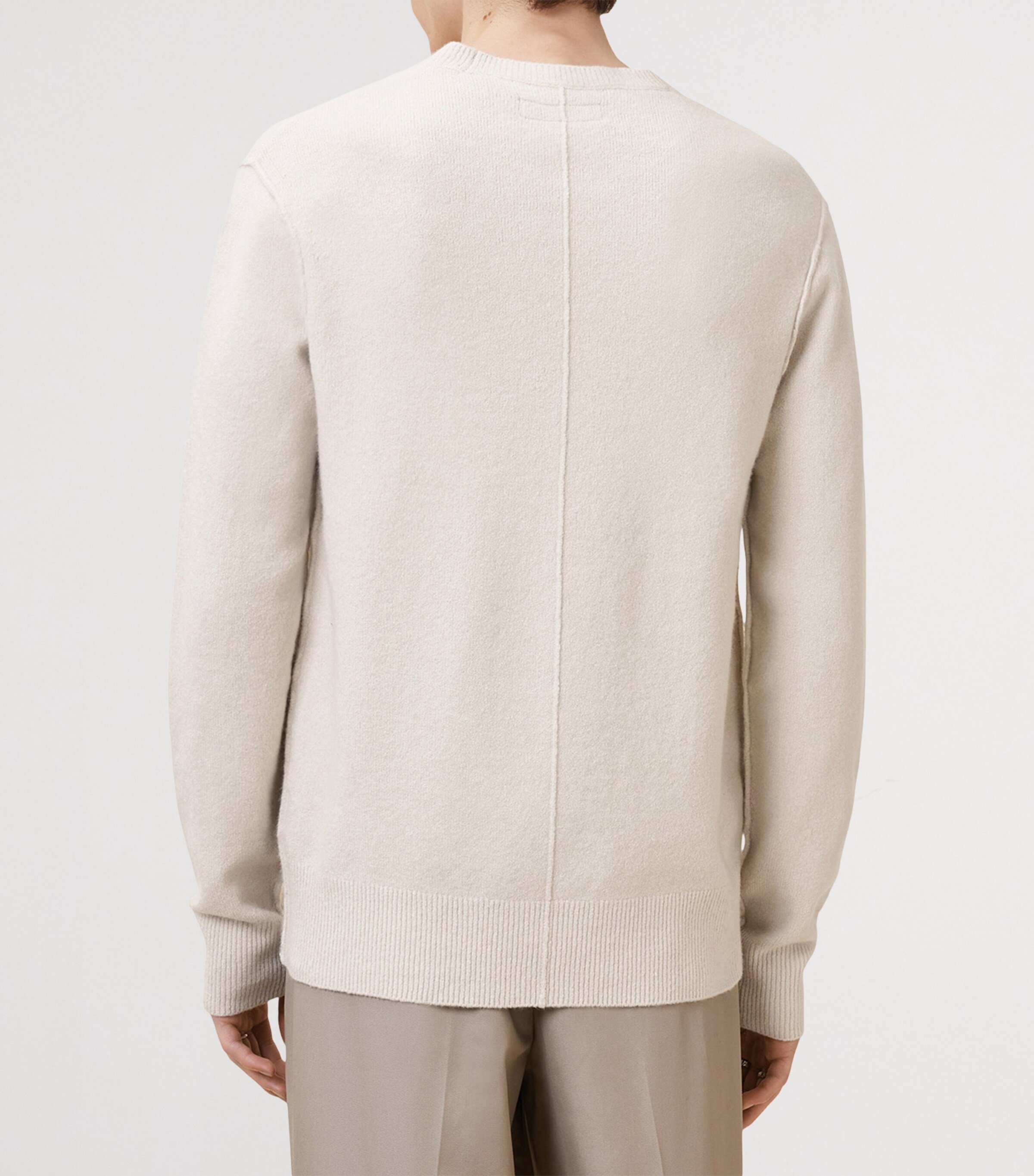 Crew-Neck Statten Sweatshirt CLOUDY WHITE Image 7