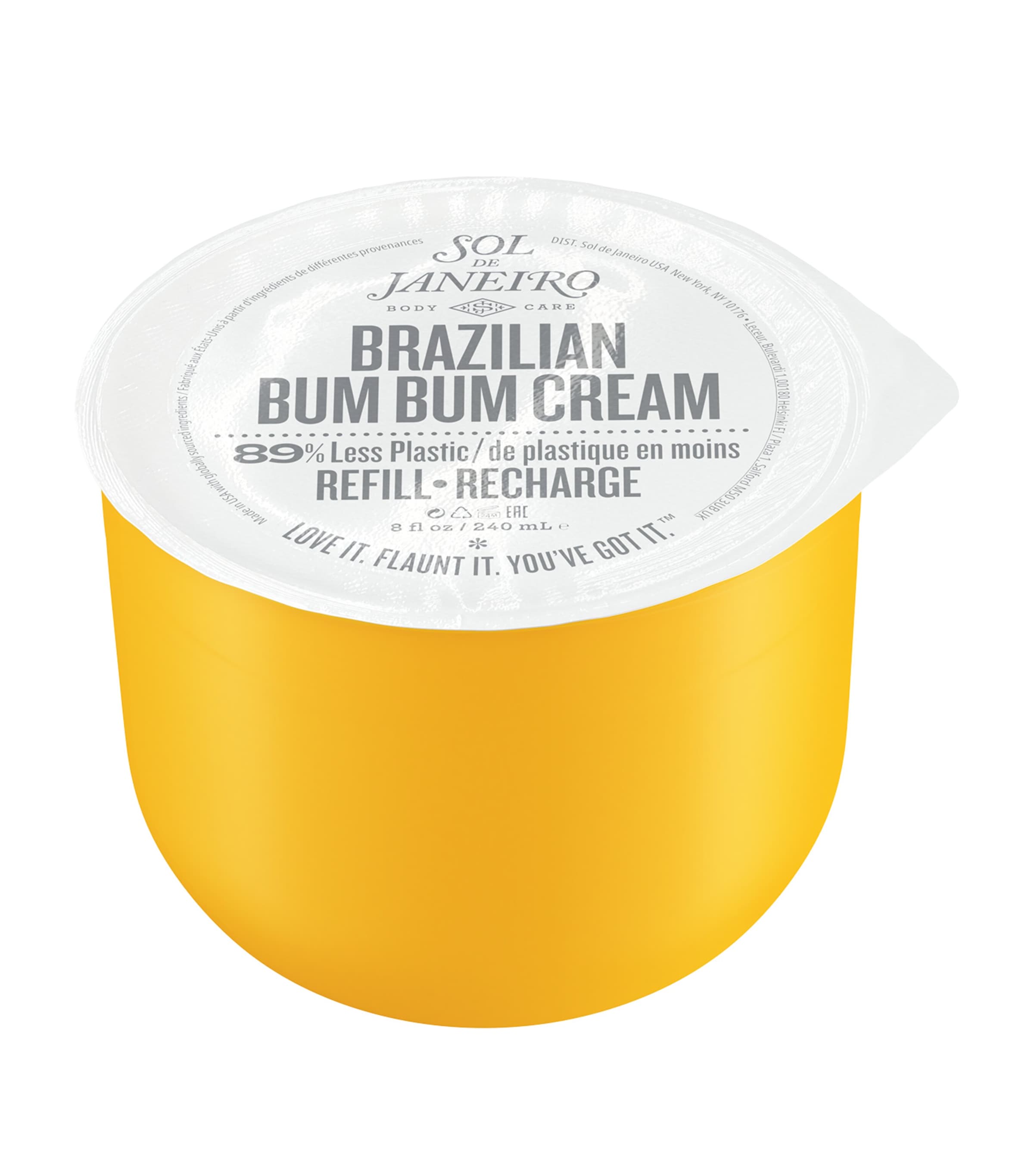 Brazilian Bum Bum Cream Refill (240ml) NO COLOUR Image 1