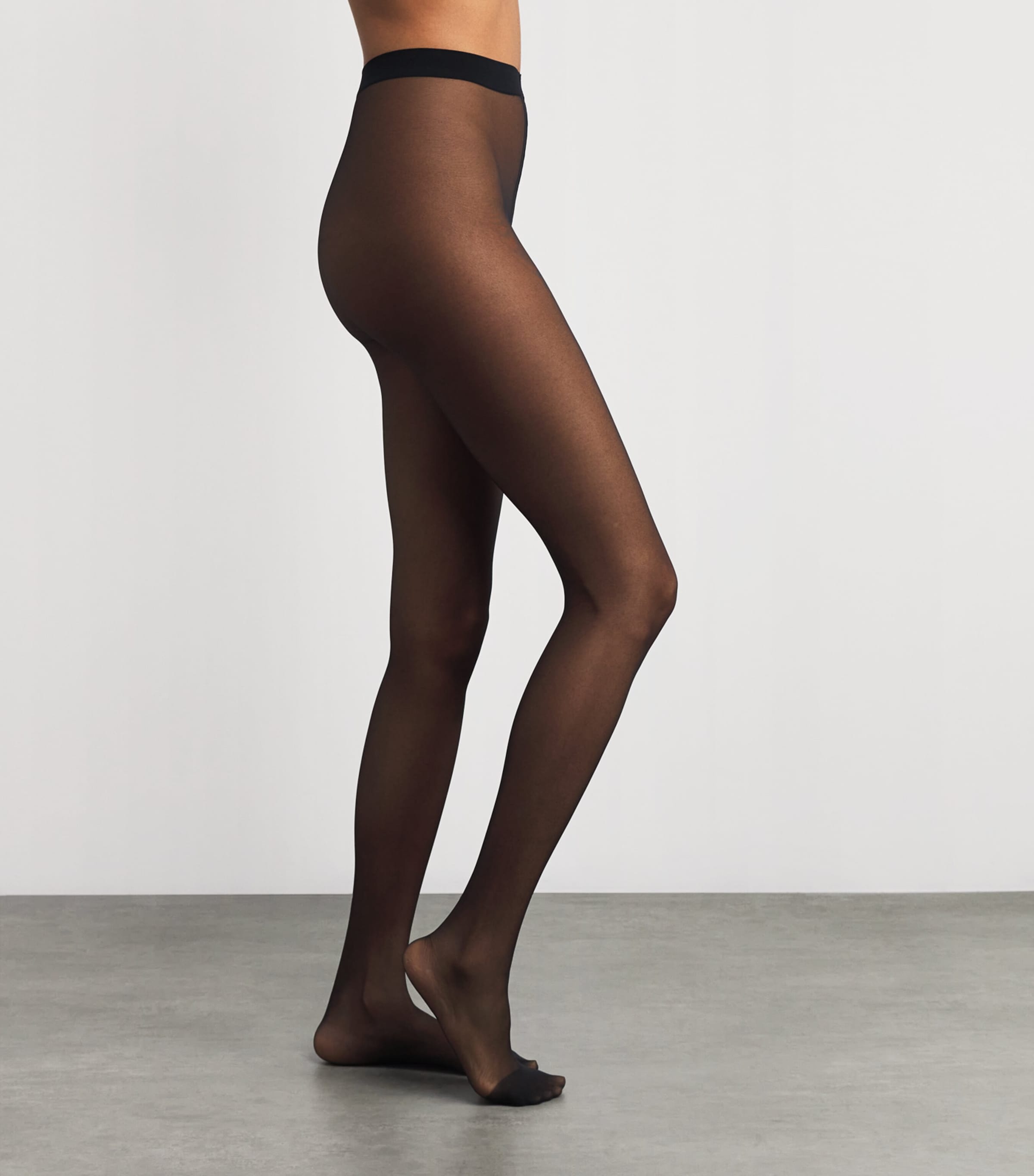 Sheer Hosiery Tights ONYX Image 2