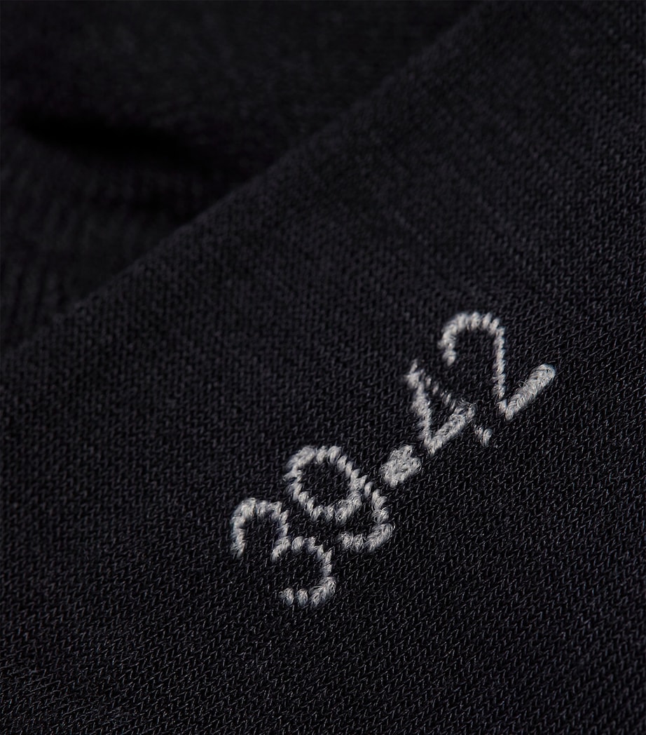 Falke Womens Fine Softness Socks Dark Navy Image 2